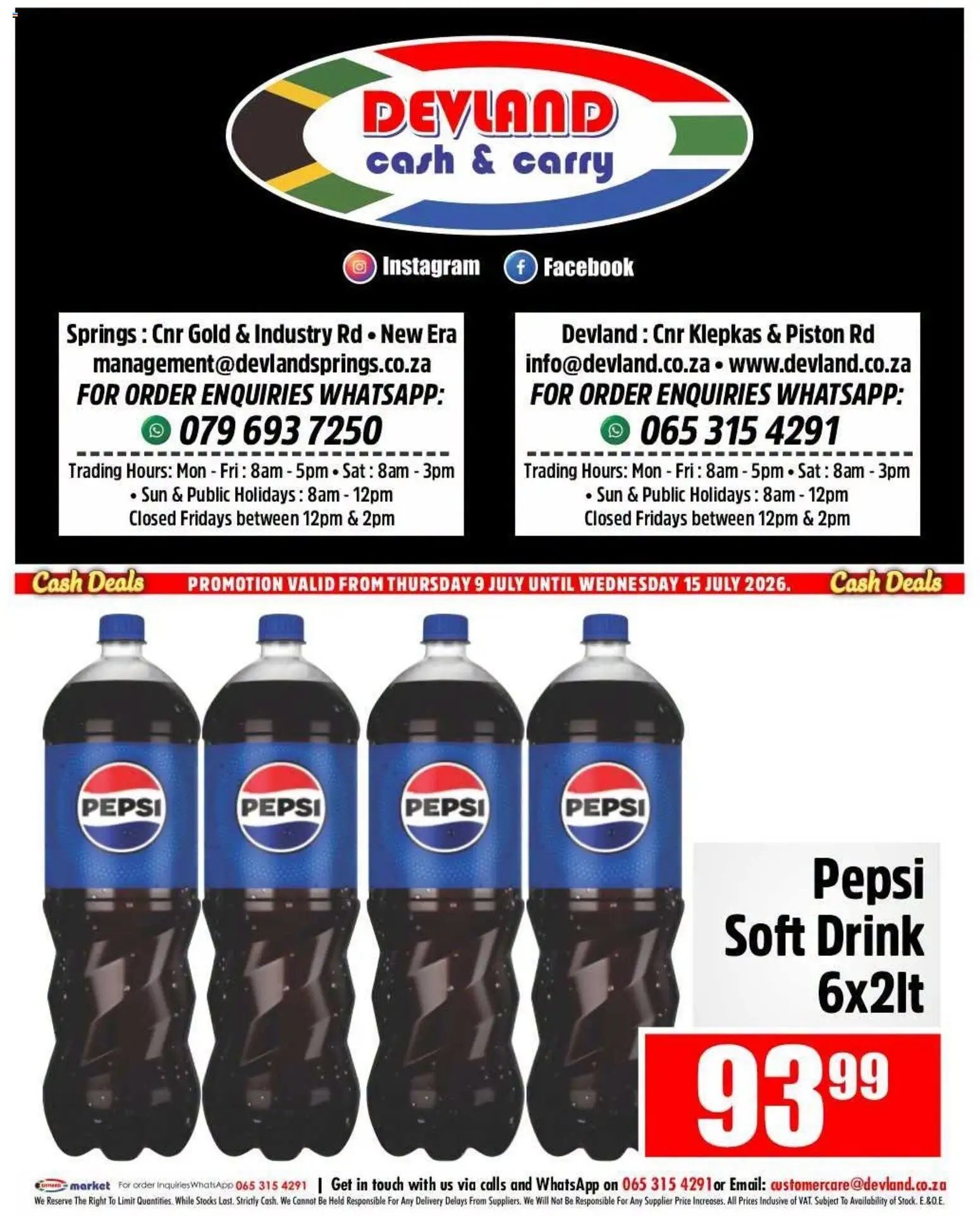 Devland Cash Deals