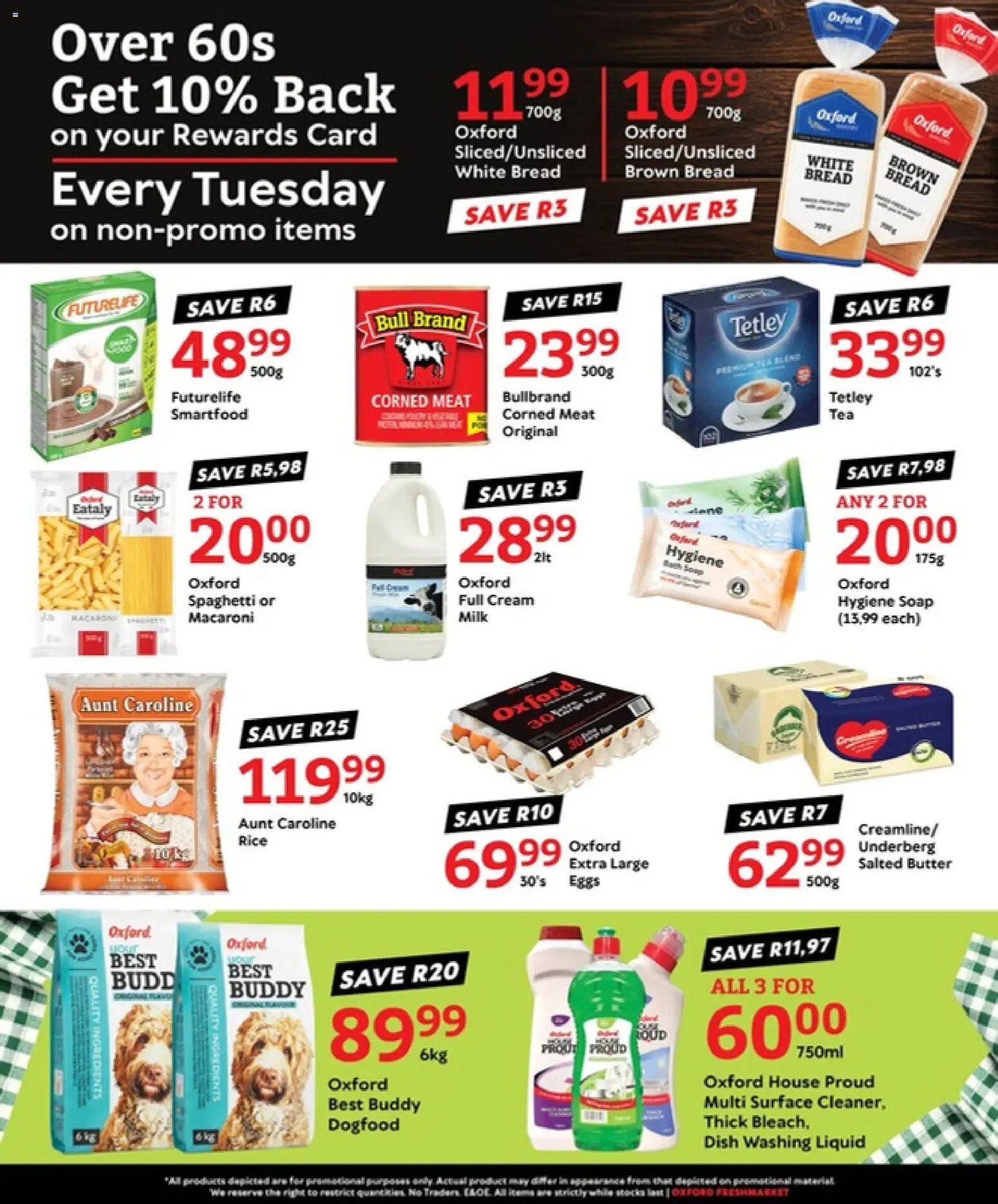 Oxford Freshmarket Tuesday Sale