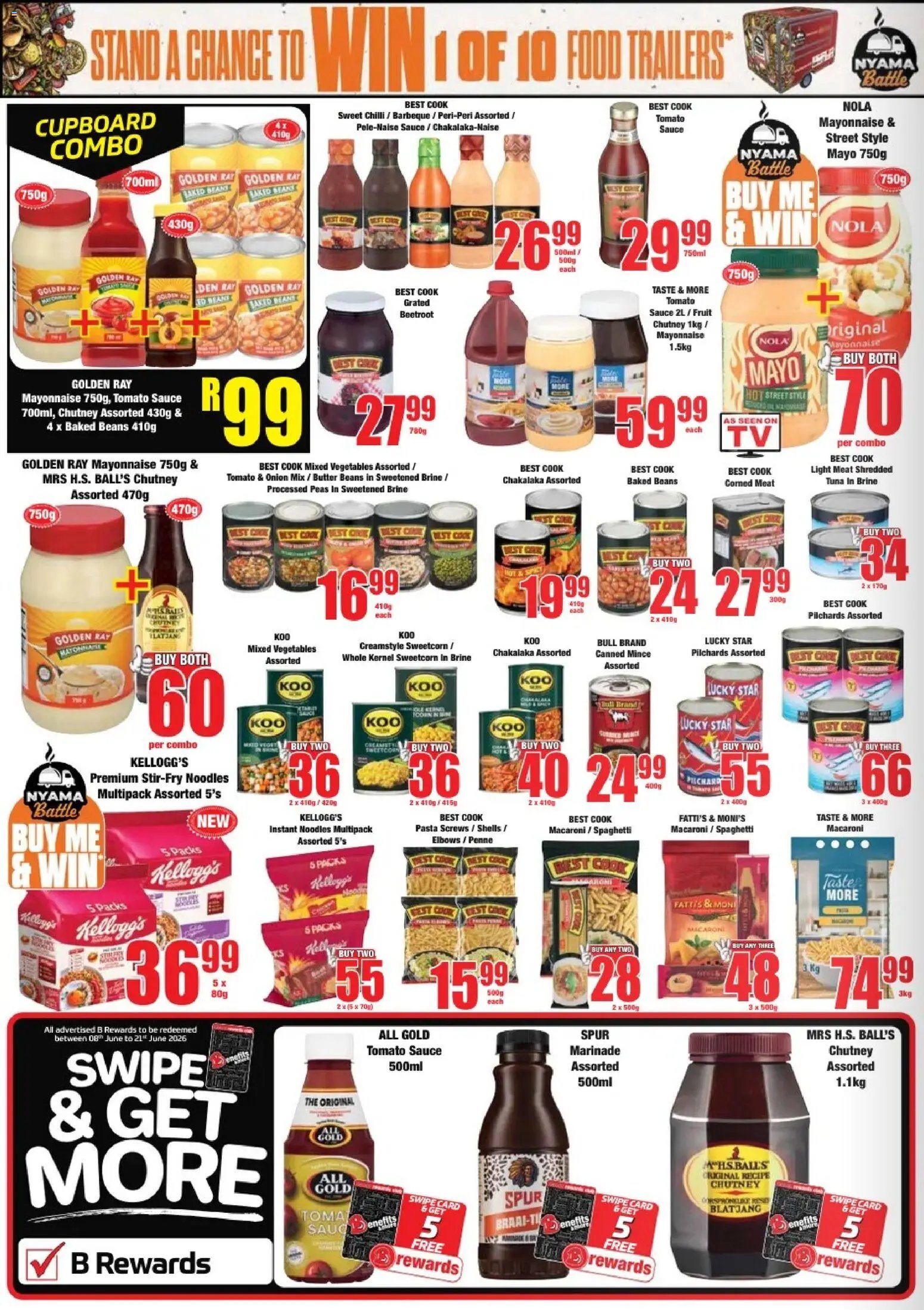 Boxer Gauteng - Specials