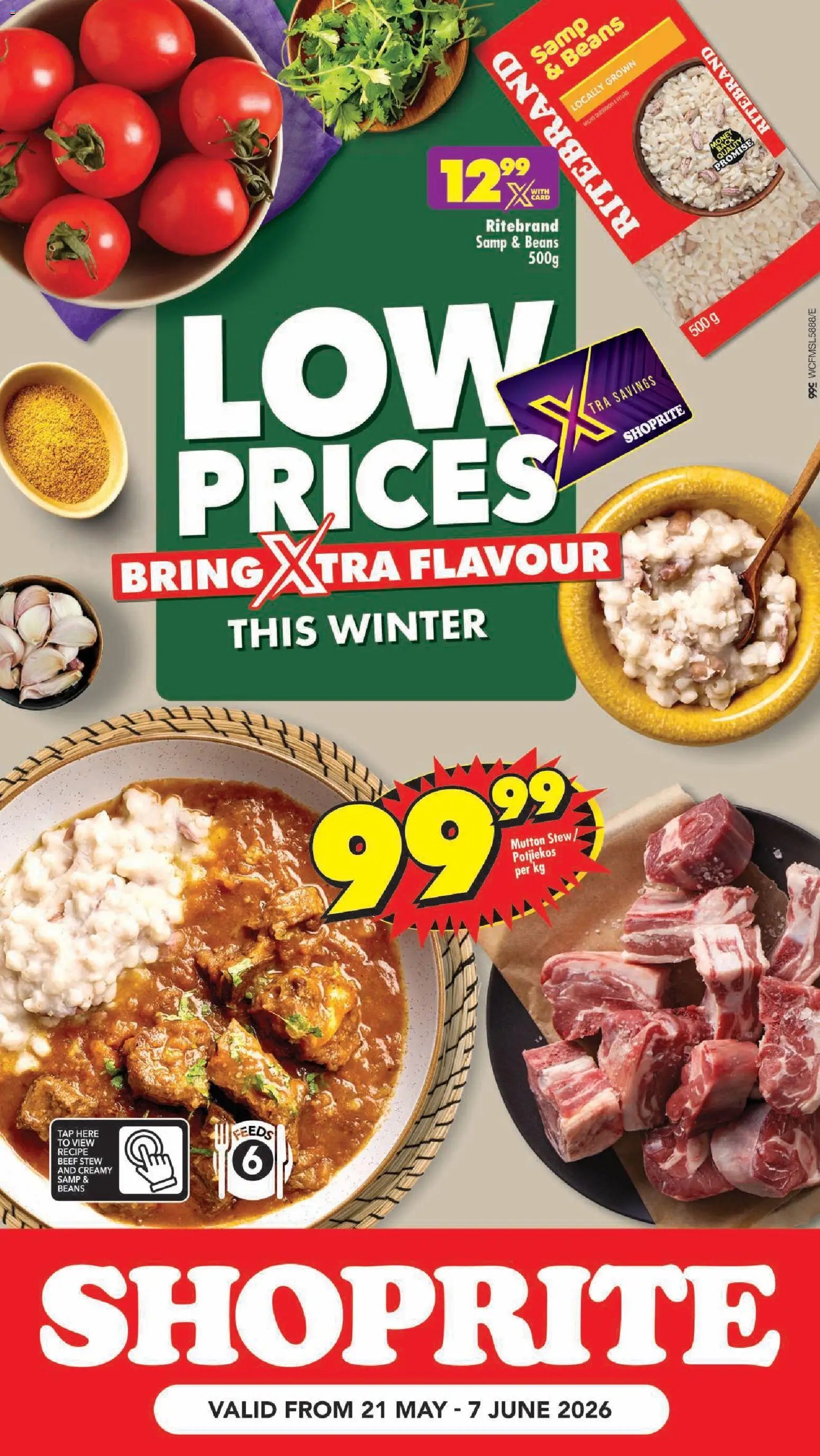 Shoprite - Western Cape - Affordable Winter Meals