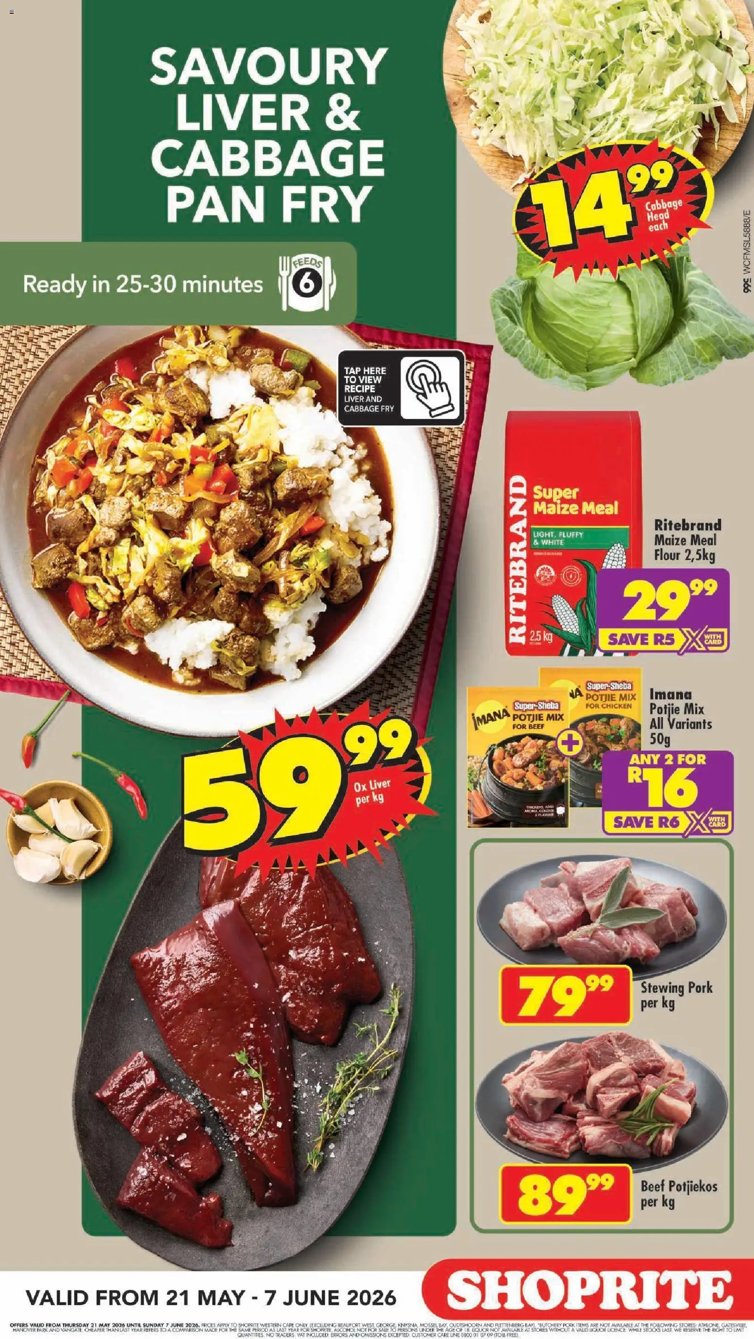 Shoprite - Western Cape - Affordable Winter Meals
