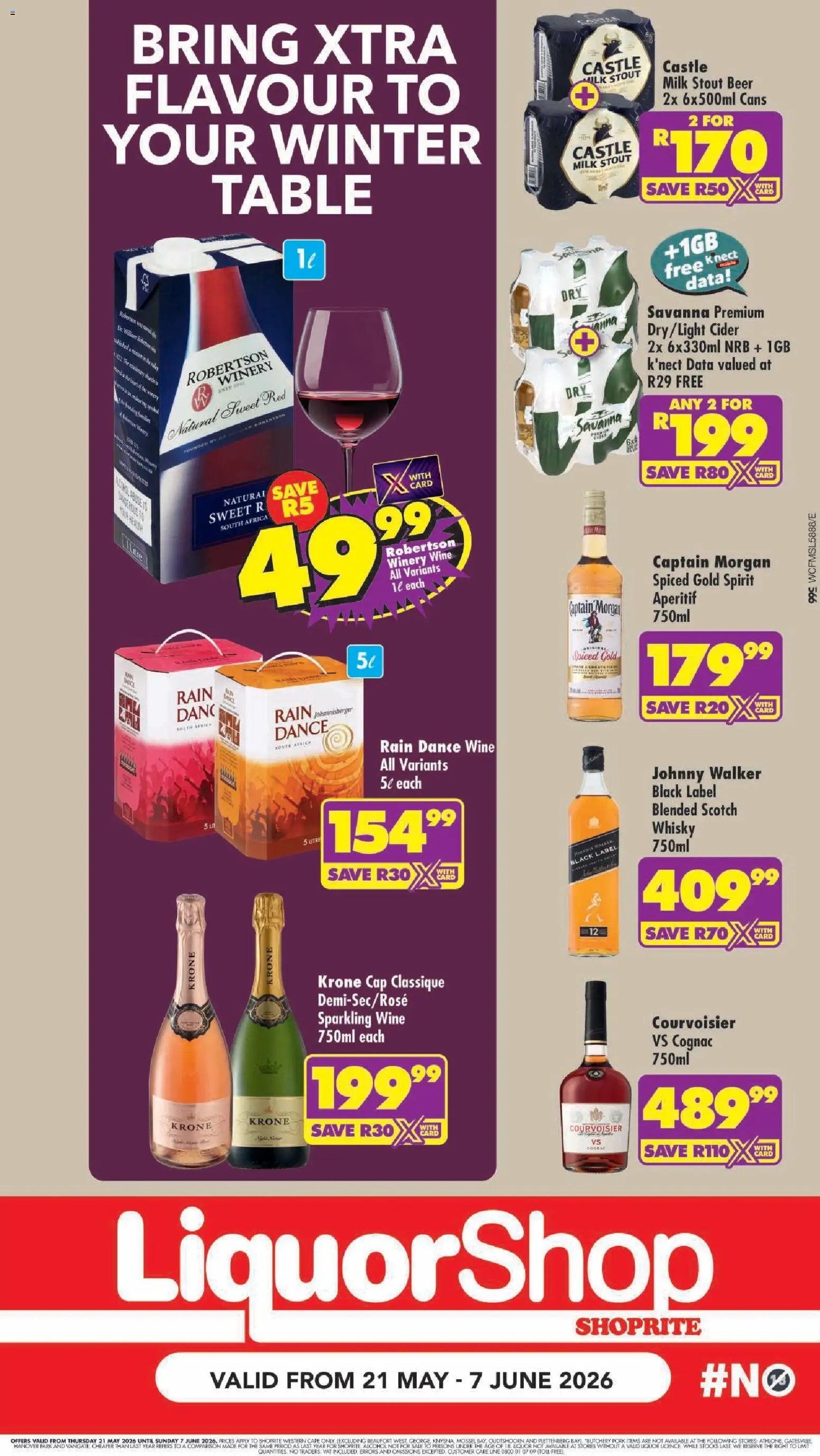 Shoprite - Western Cape - Affordable Winter Meals