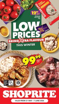 Shoprite - Western Cape - Affordable Winter Meals