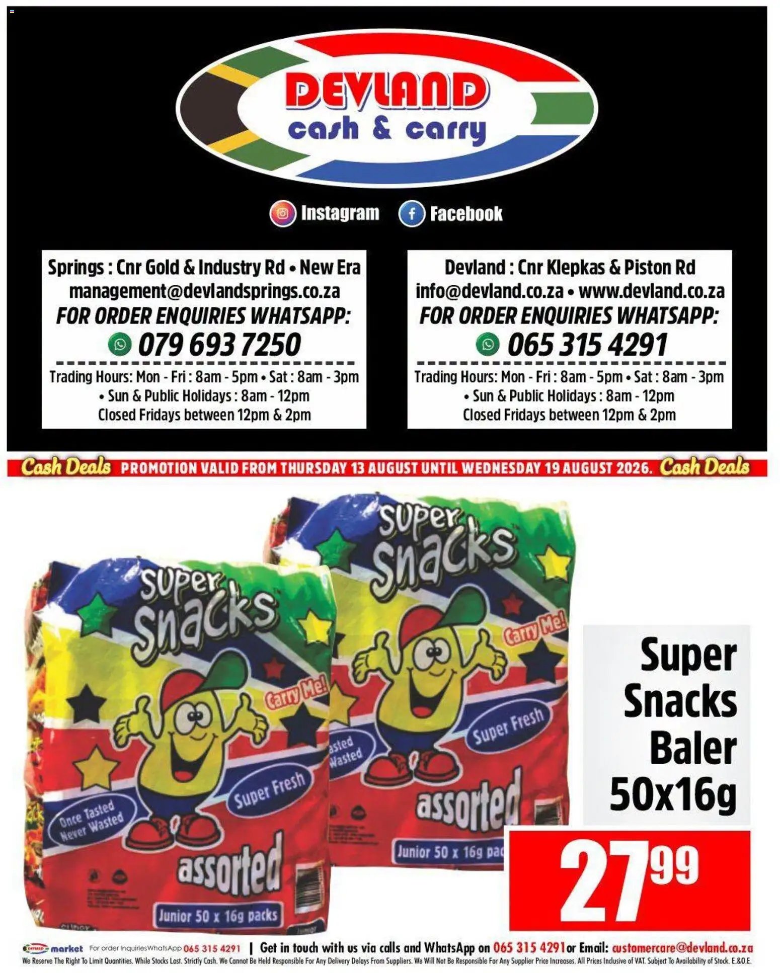 Devland Specials