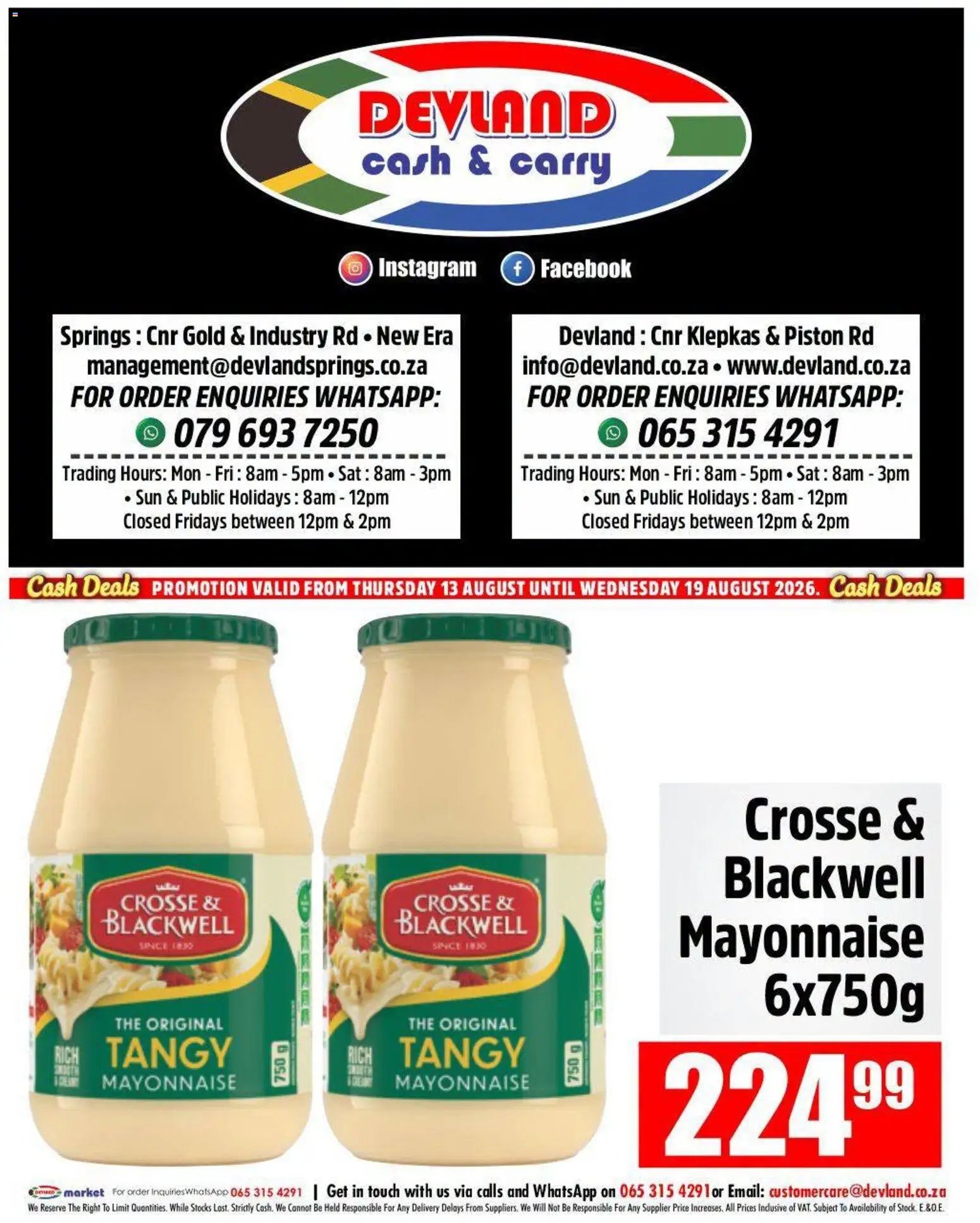 Devland Specials