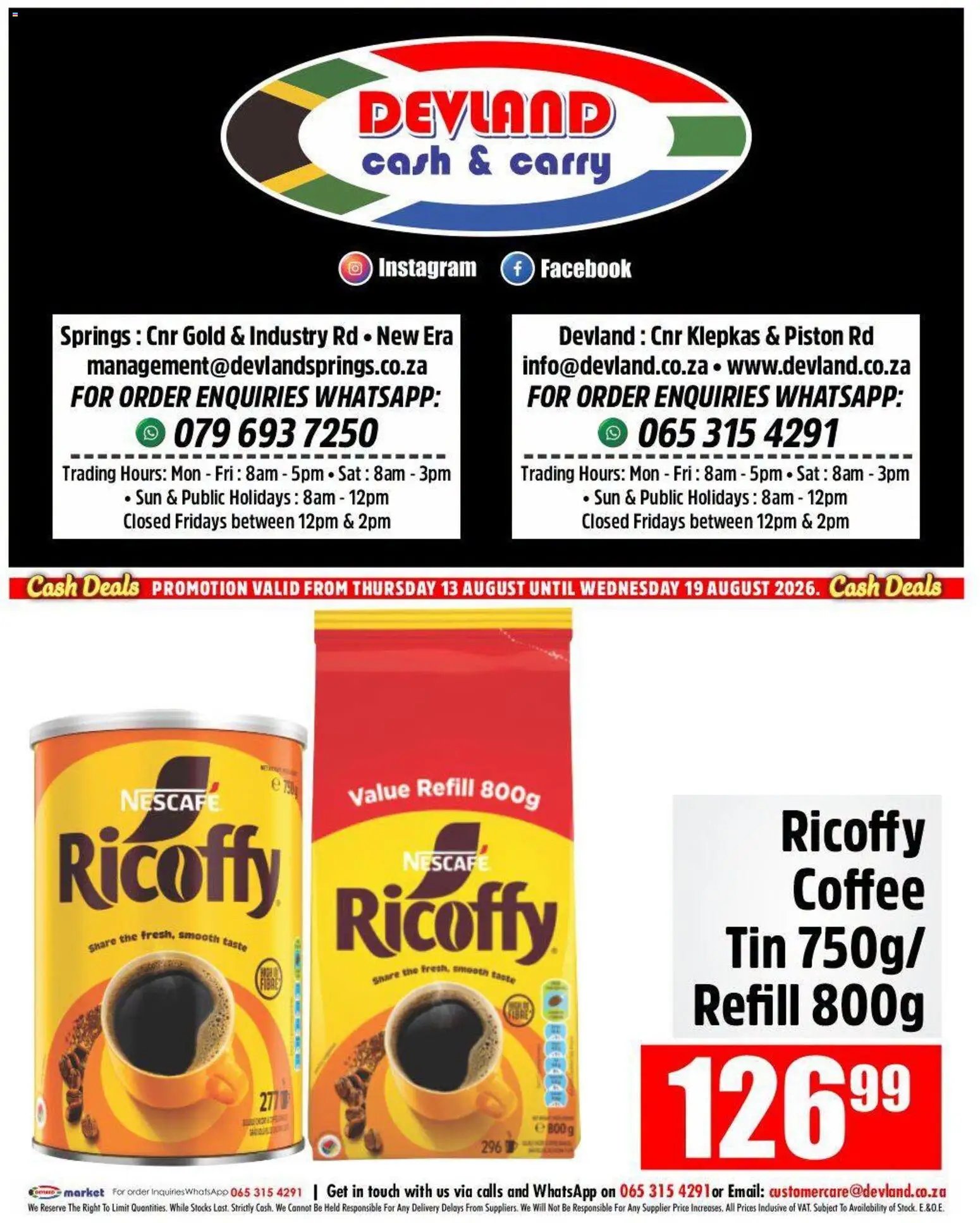 Devland Specials
