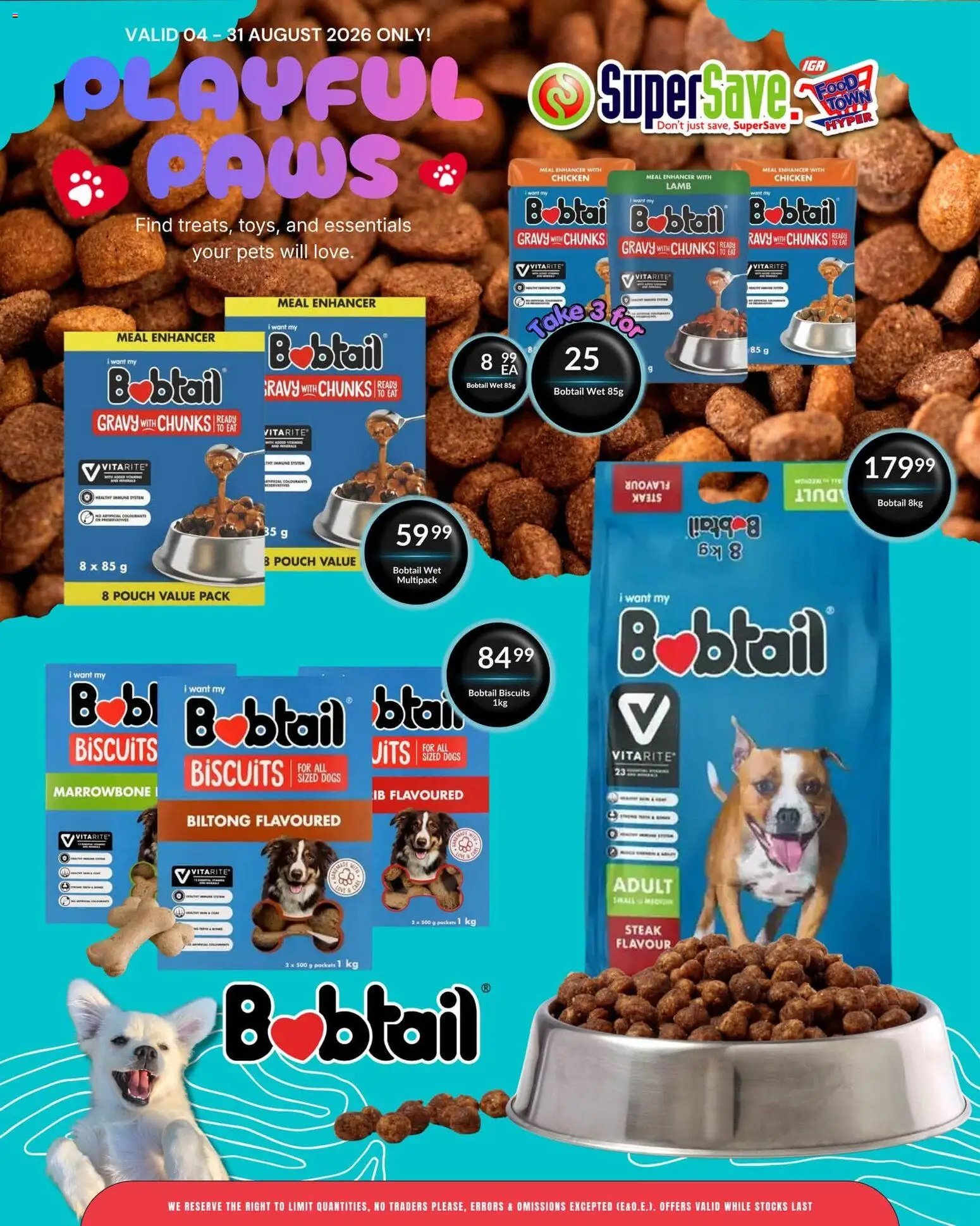 Super Save Pawsome savings!