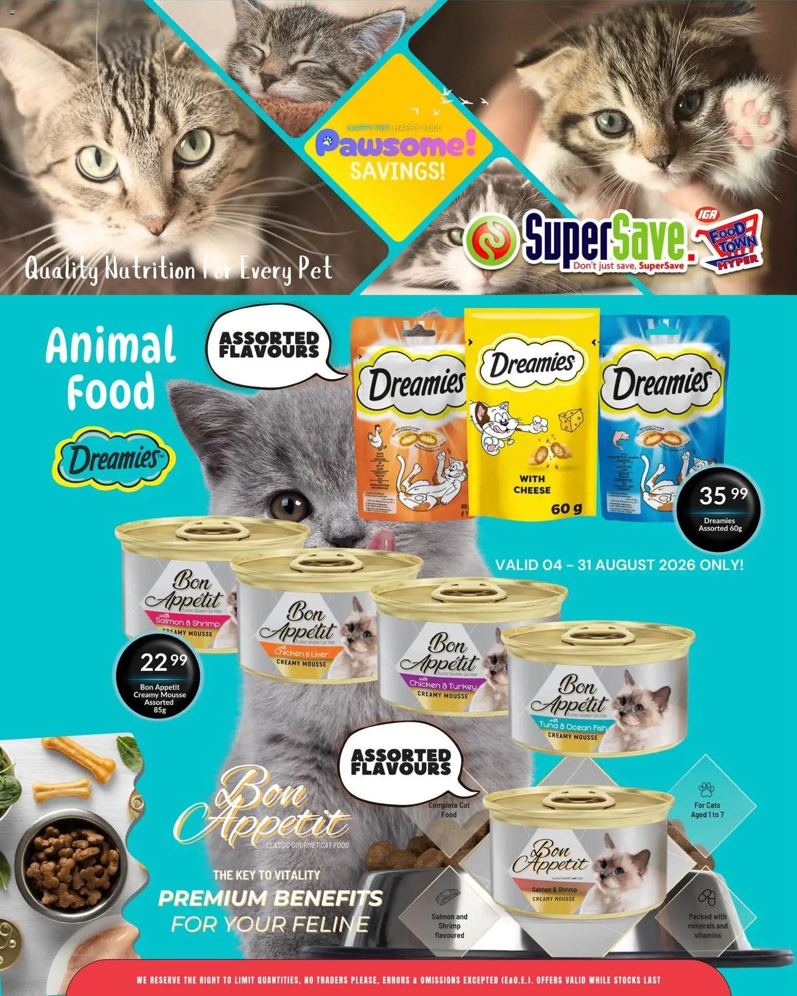 Super Save Pawsome savings!