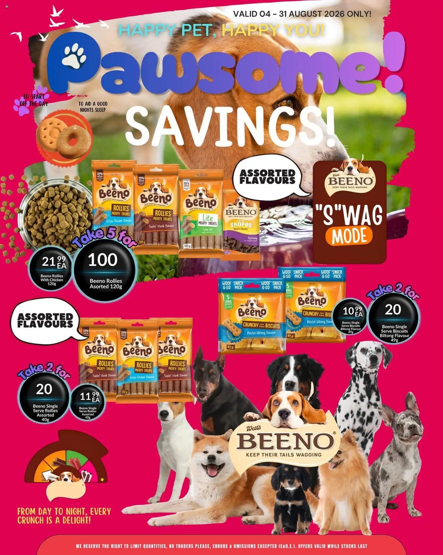 Super Save Pawsome savings!