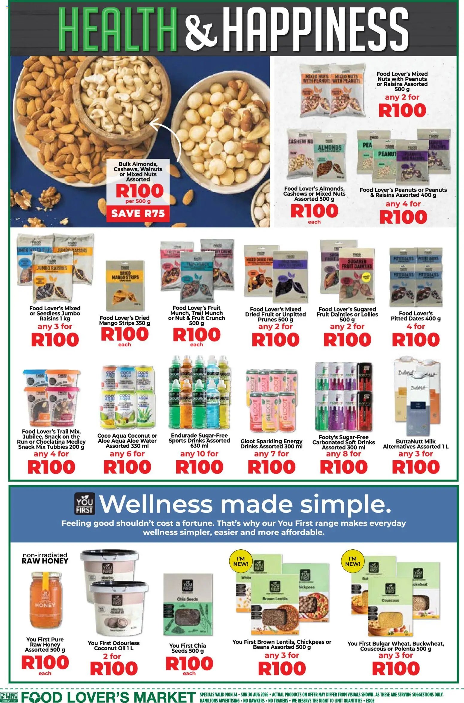 Food Lover's Market KwaZulu-Natal - 100Buck Deals