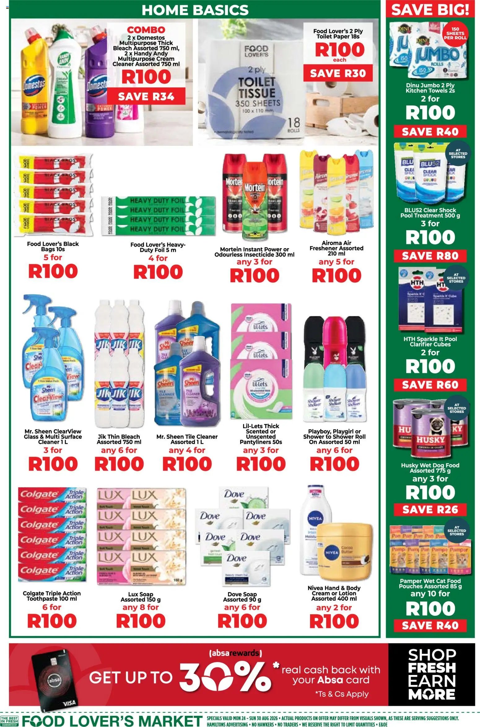 Food Lover's Market KwaZulu-Natal - 100Buck Deals