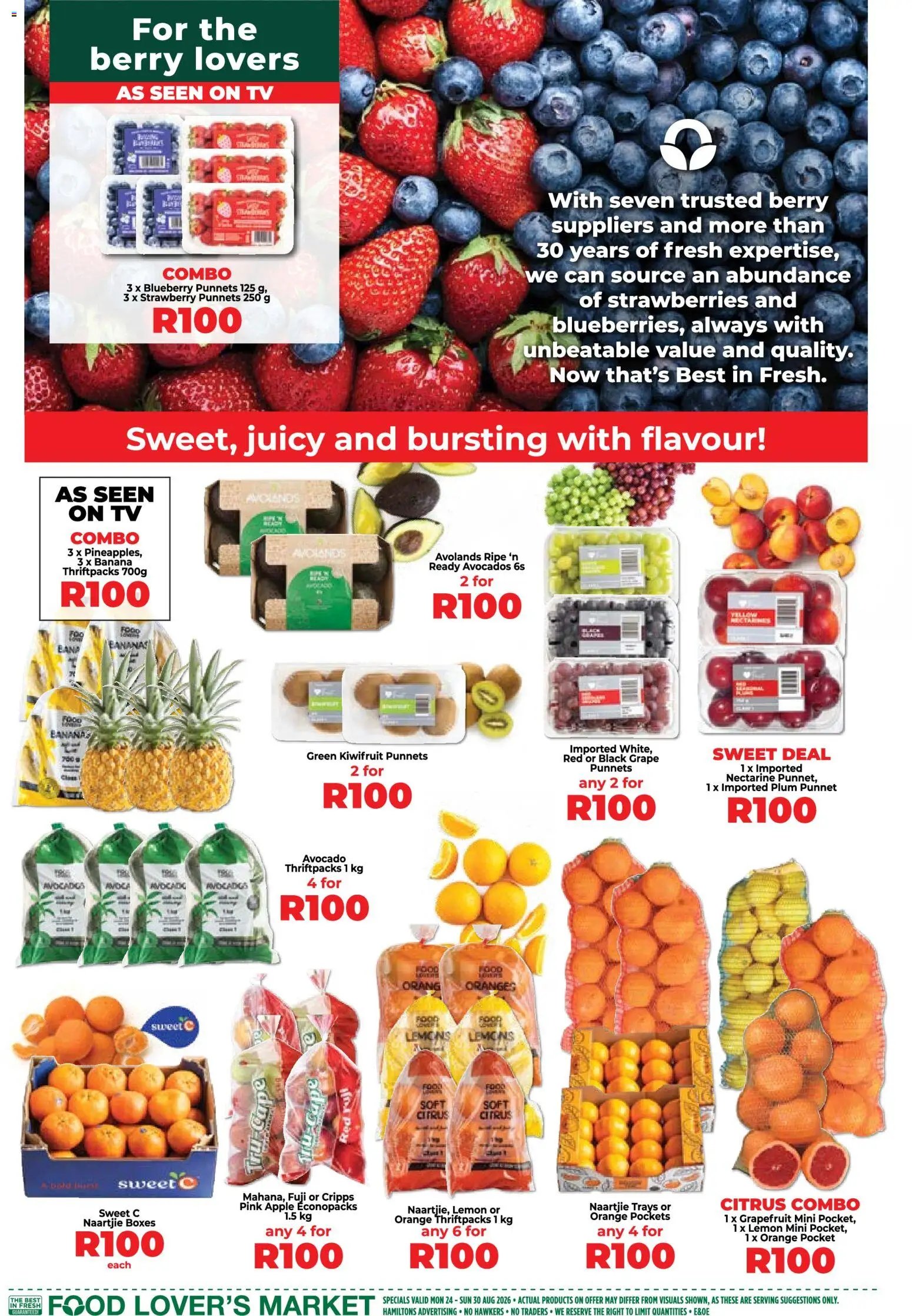 Food Lover's Market KwaZulu-Natal - 100Buck Deals