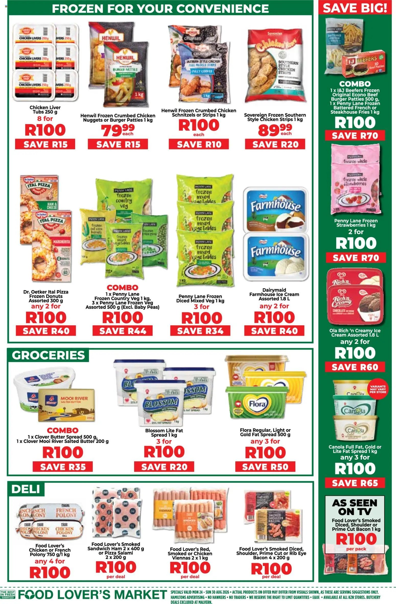 Food Lover's Market KwaZulu-Natal - 100Buck Deals