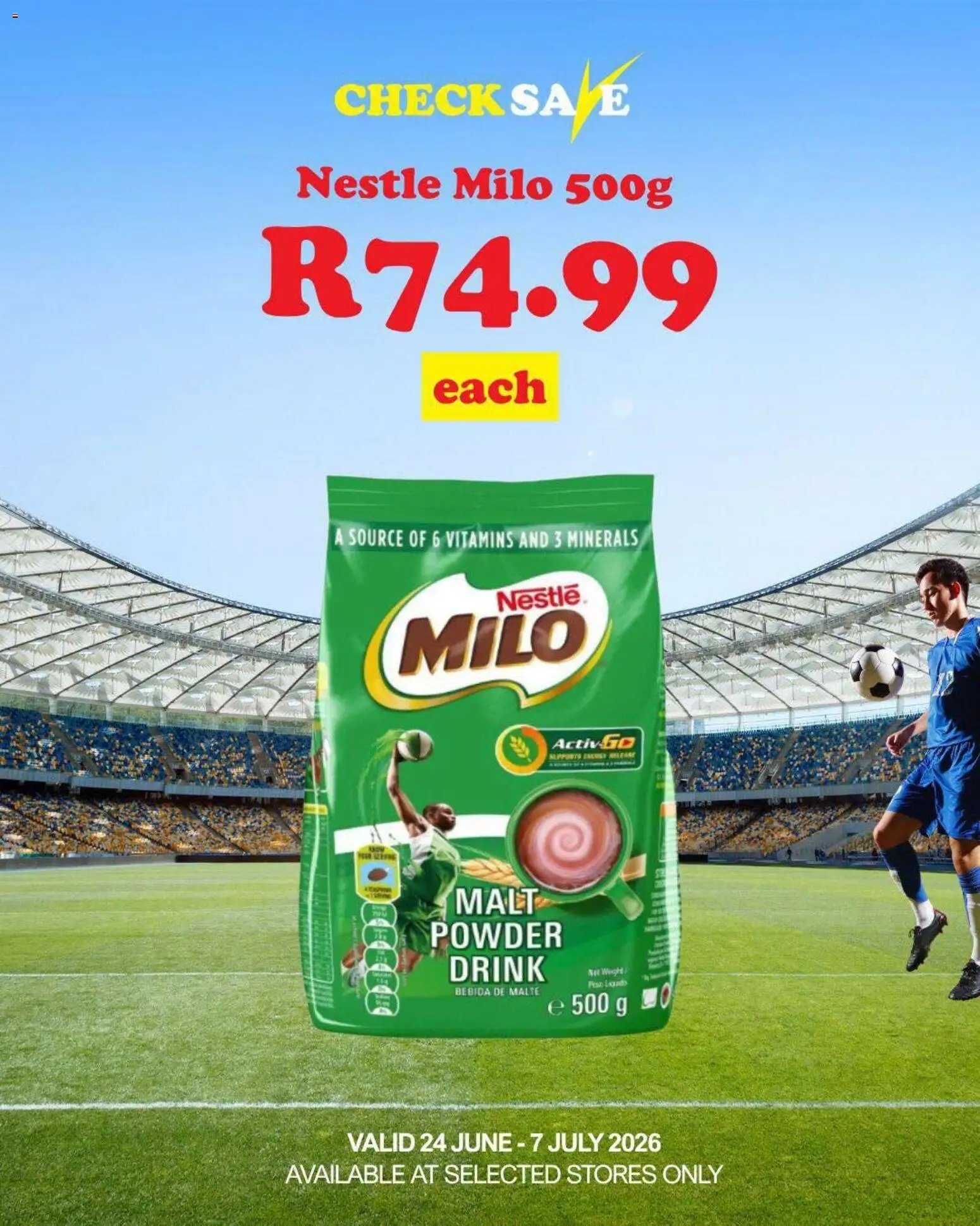Check Save Month-end specials selected stores