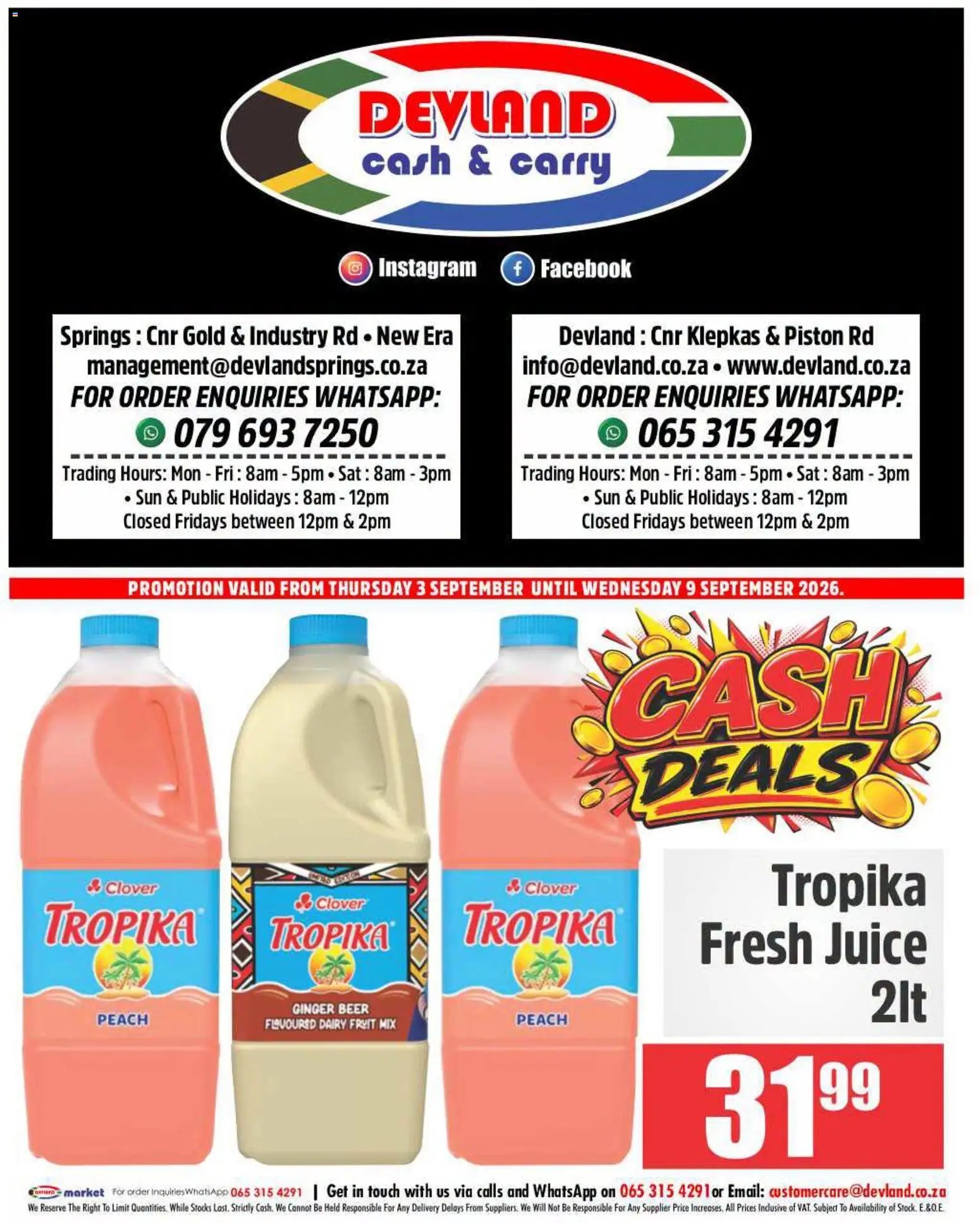 Devland Cash Deals