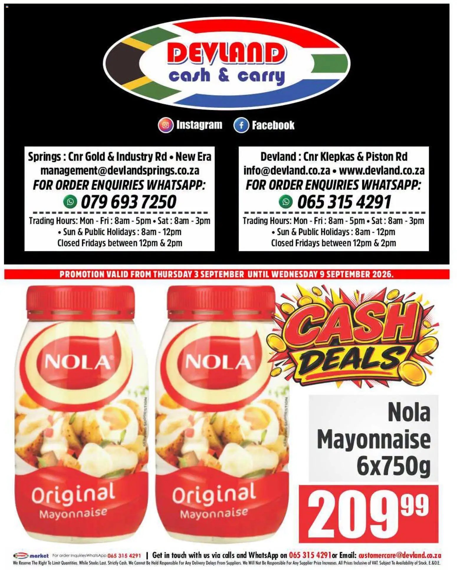 Devland Cash Deals