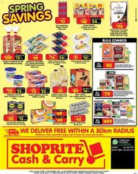 Shoprite - Cash & Carry Spring Savings Durban & Mount Frere