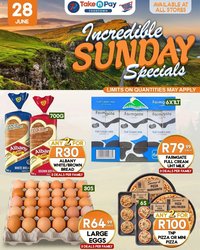 Take n Pay Sunday Specials