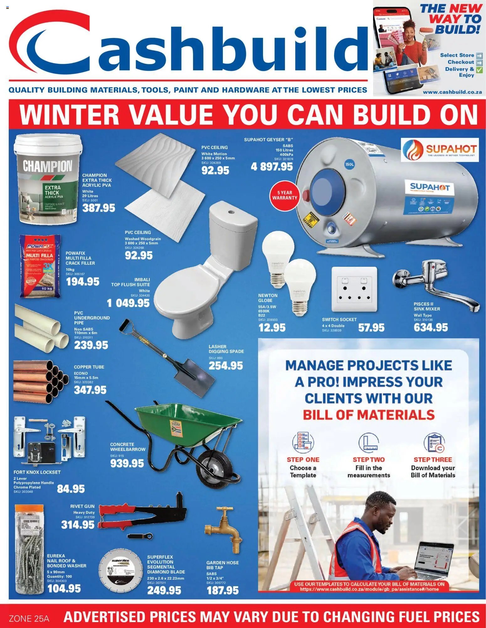 Cashbuild - Western Cape - Catalogue