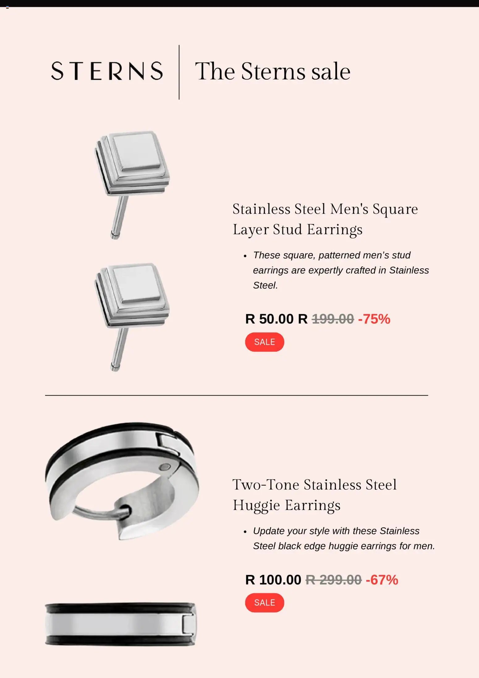Sterns Specials
