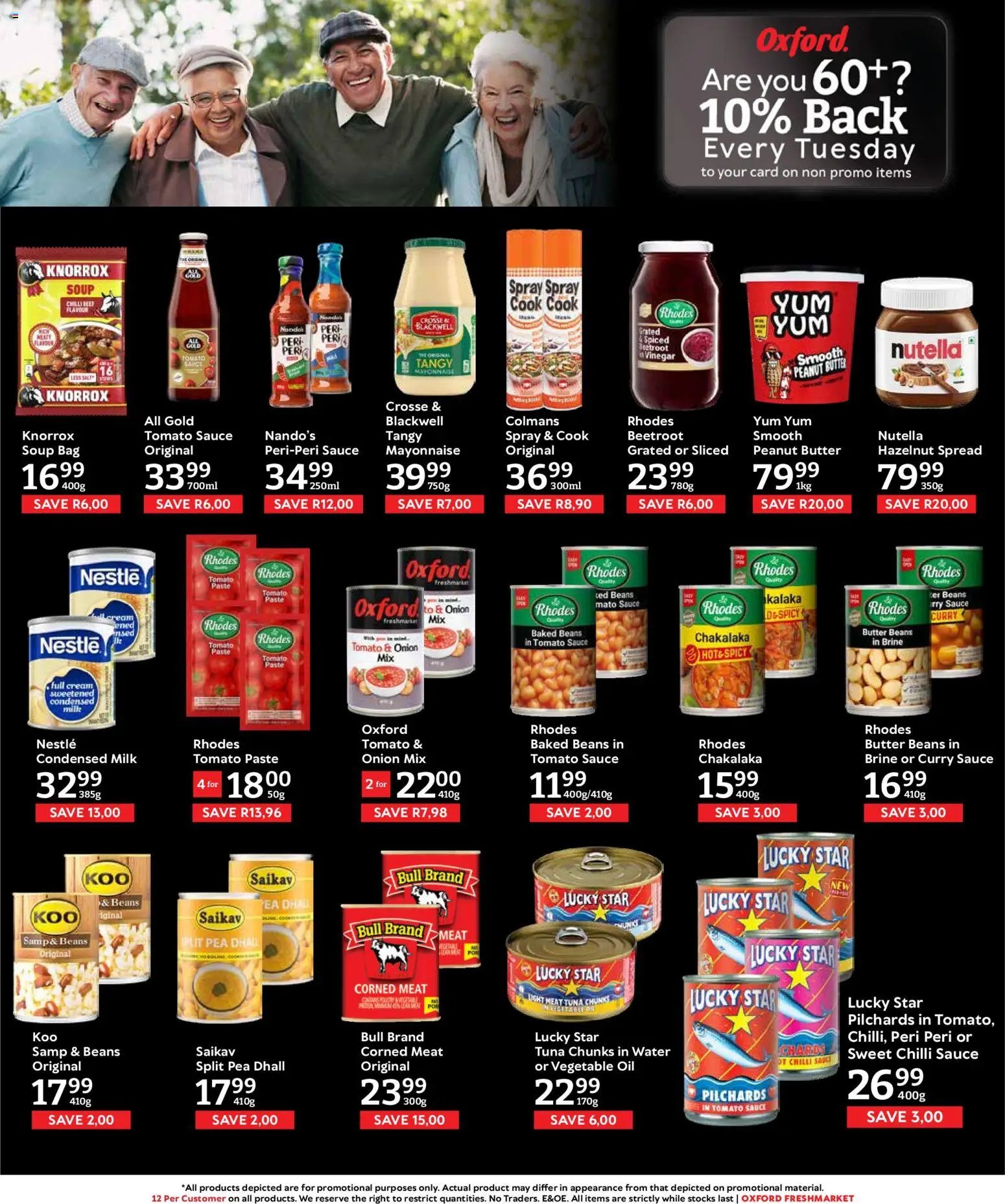 Oxford Freshmarket Specials