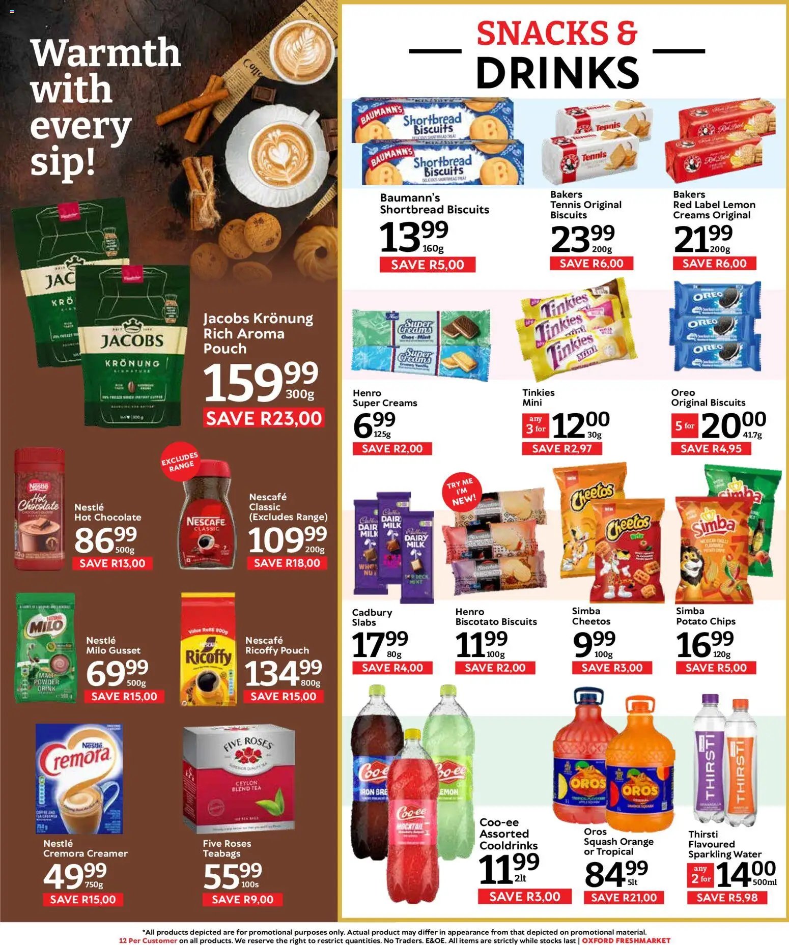 Oxford Freshmarket Specials