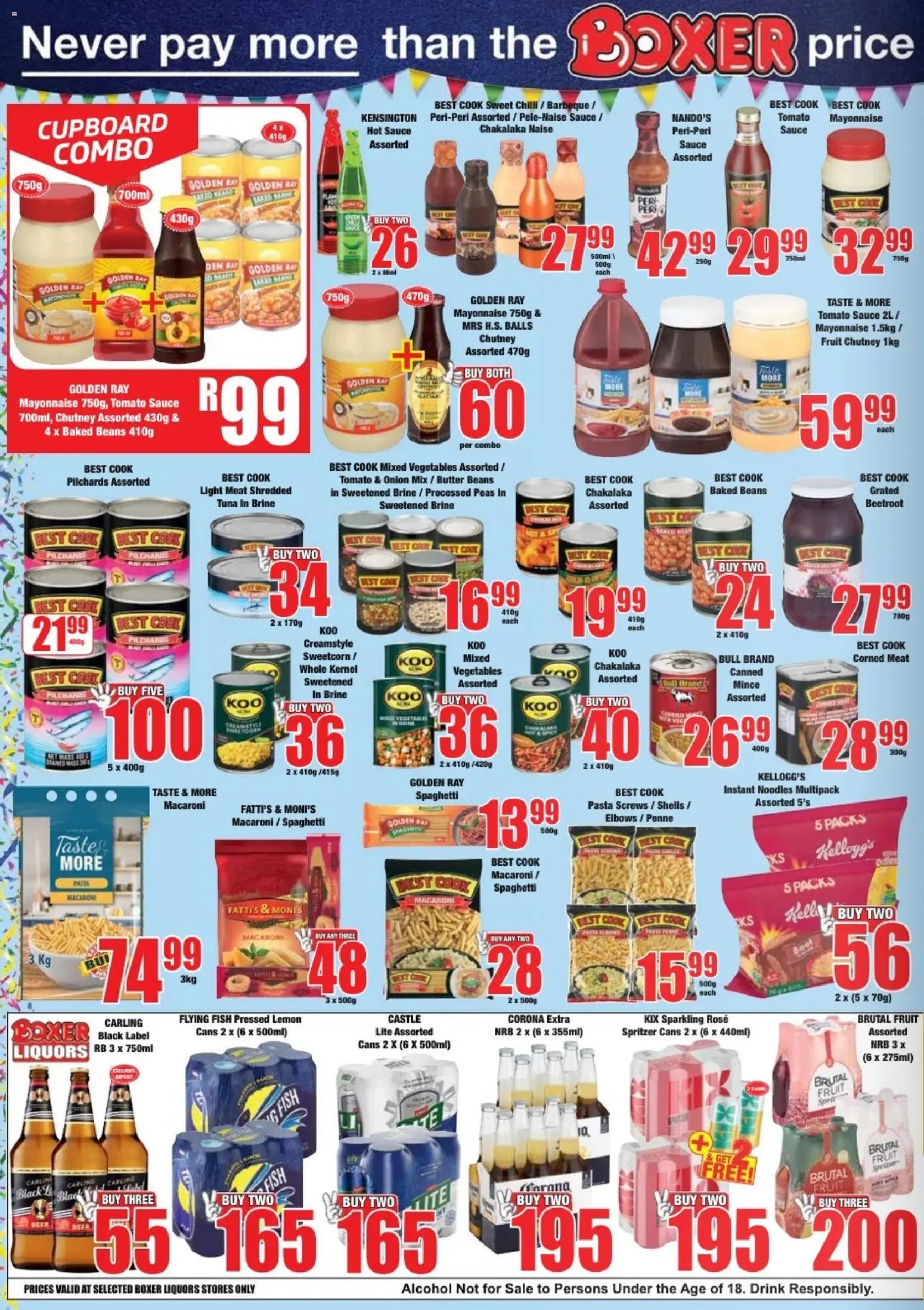 Boxer Specials