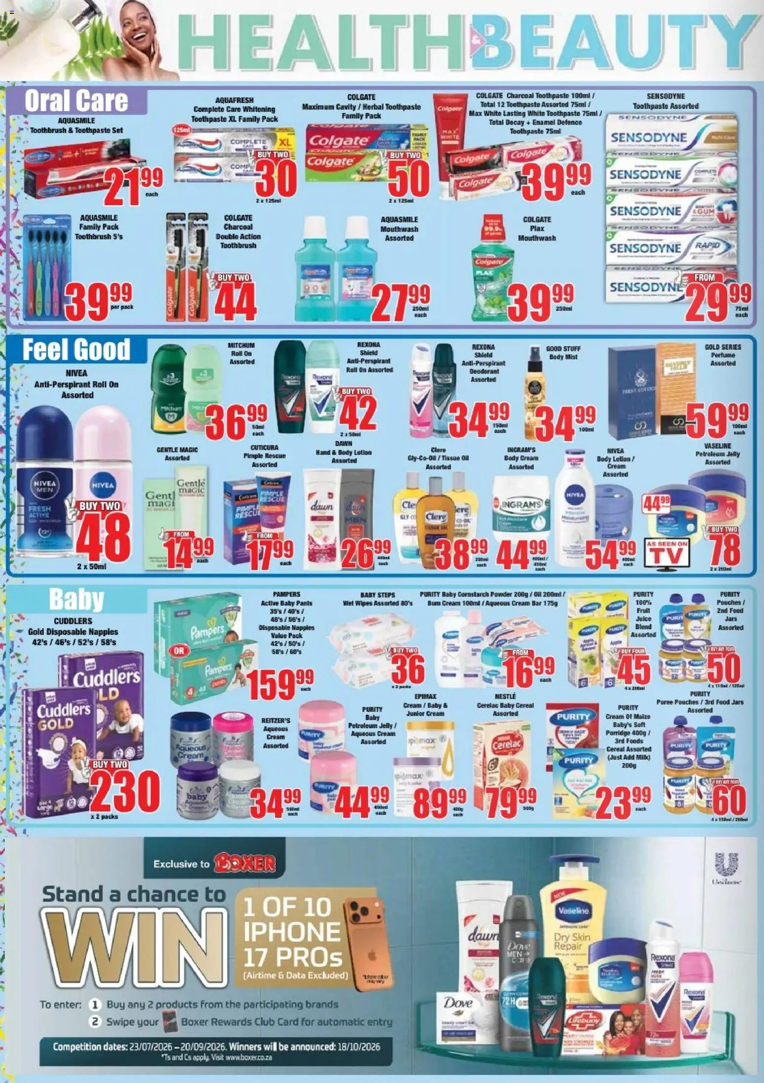 Boxer Specials