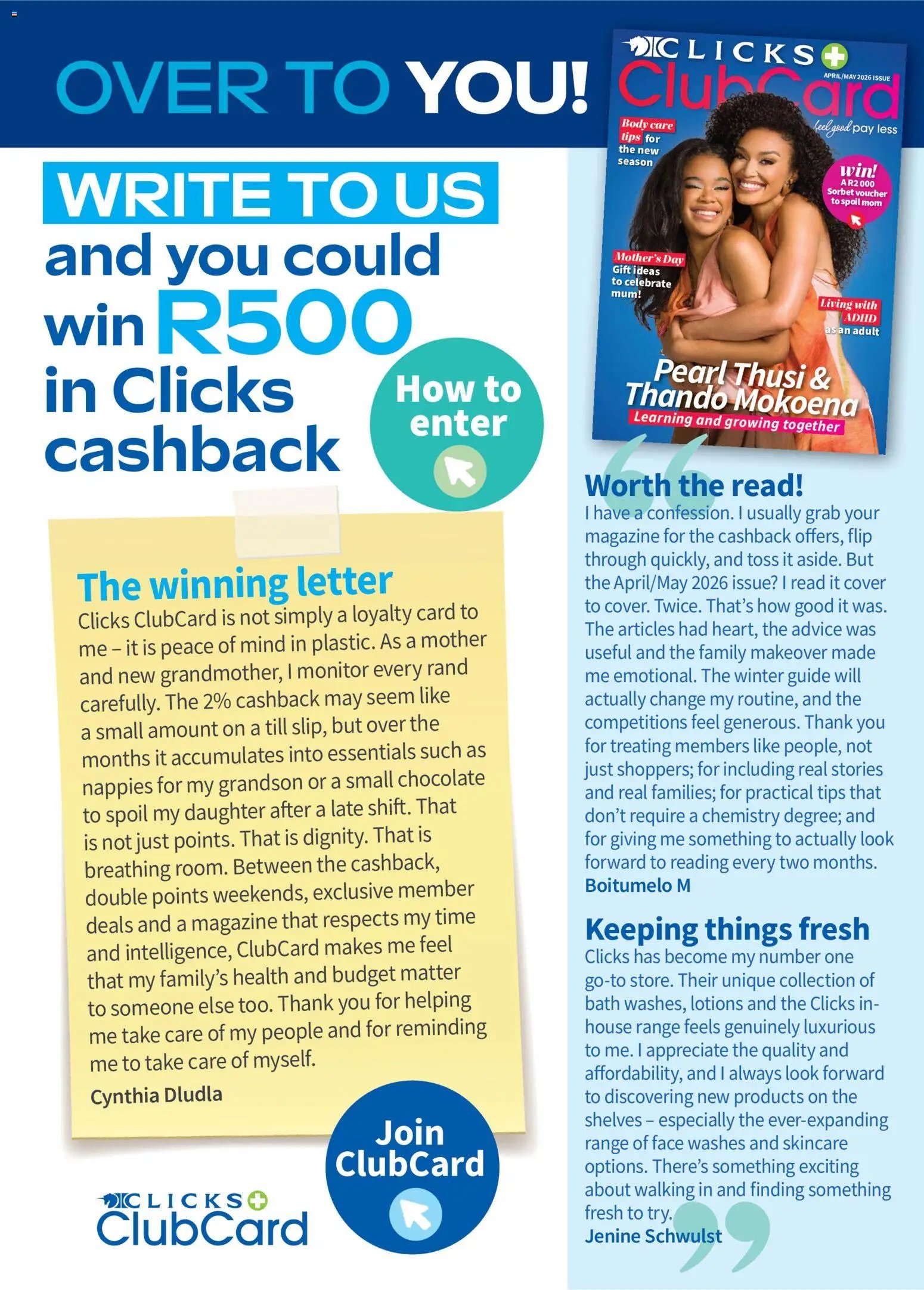 Clicks - Clubcard Magazine