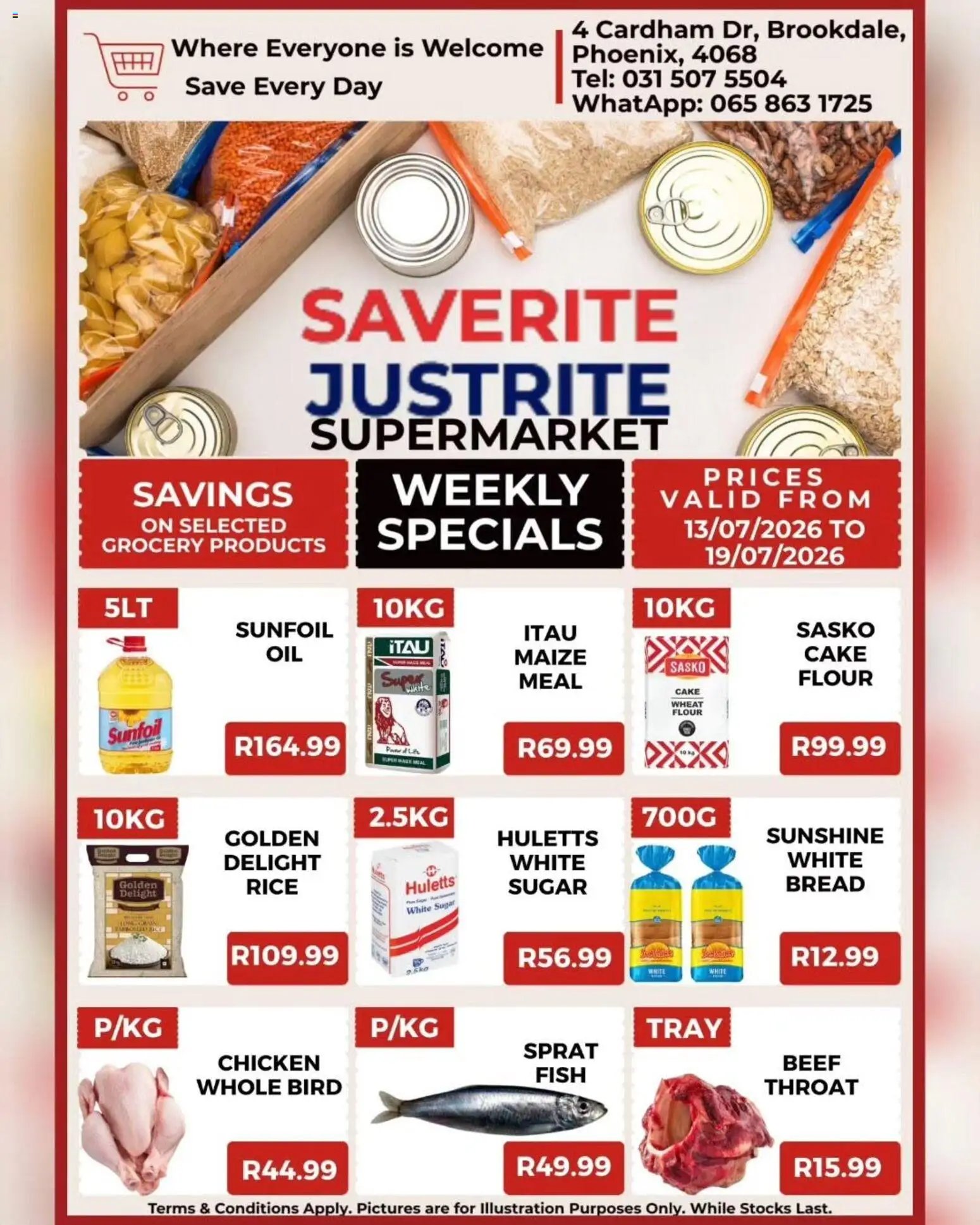 Saverite Specials