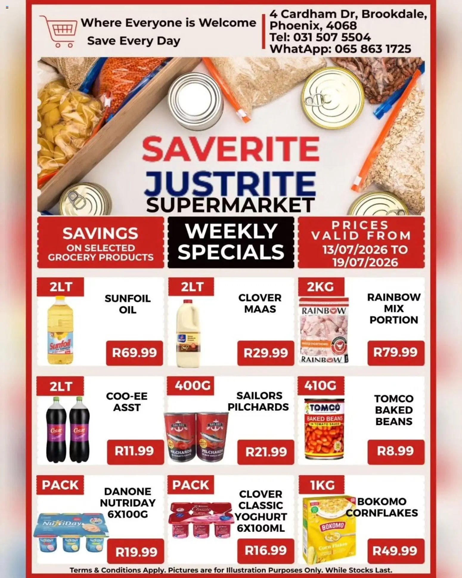 Saverite Specials