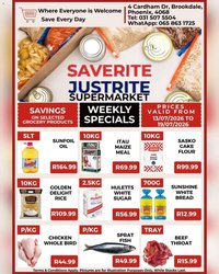 Saverite Specials