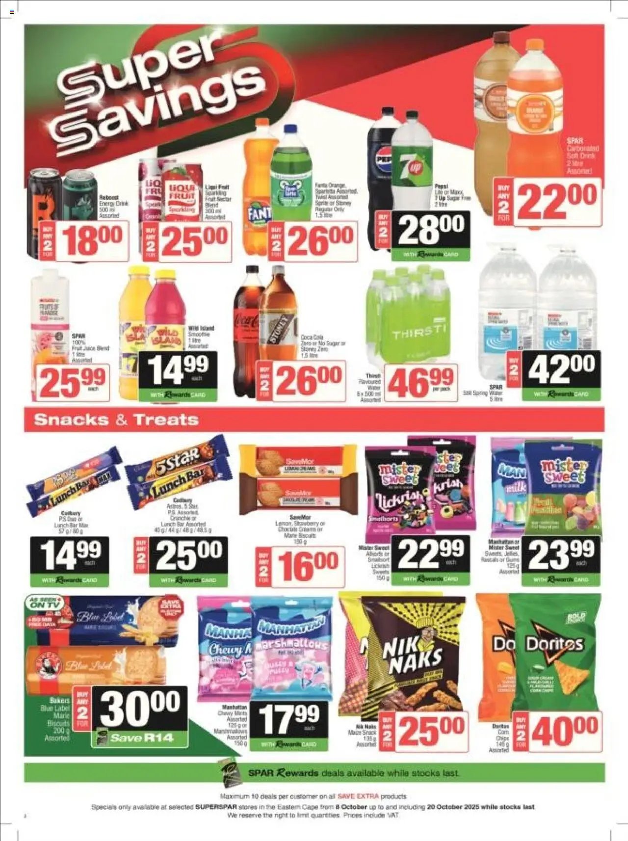 Superspar - Eastern Cape - Weekly Specials (2025-10-08 - 2025-10-20) | 2