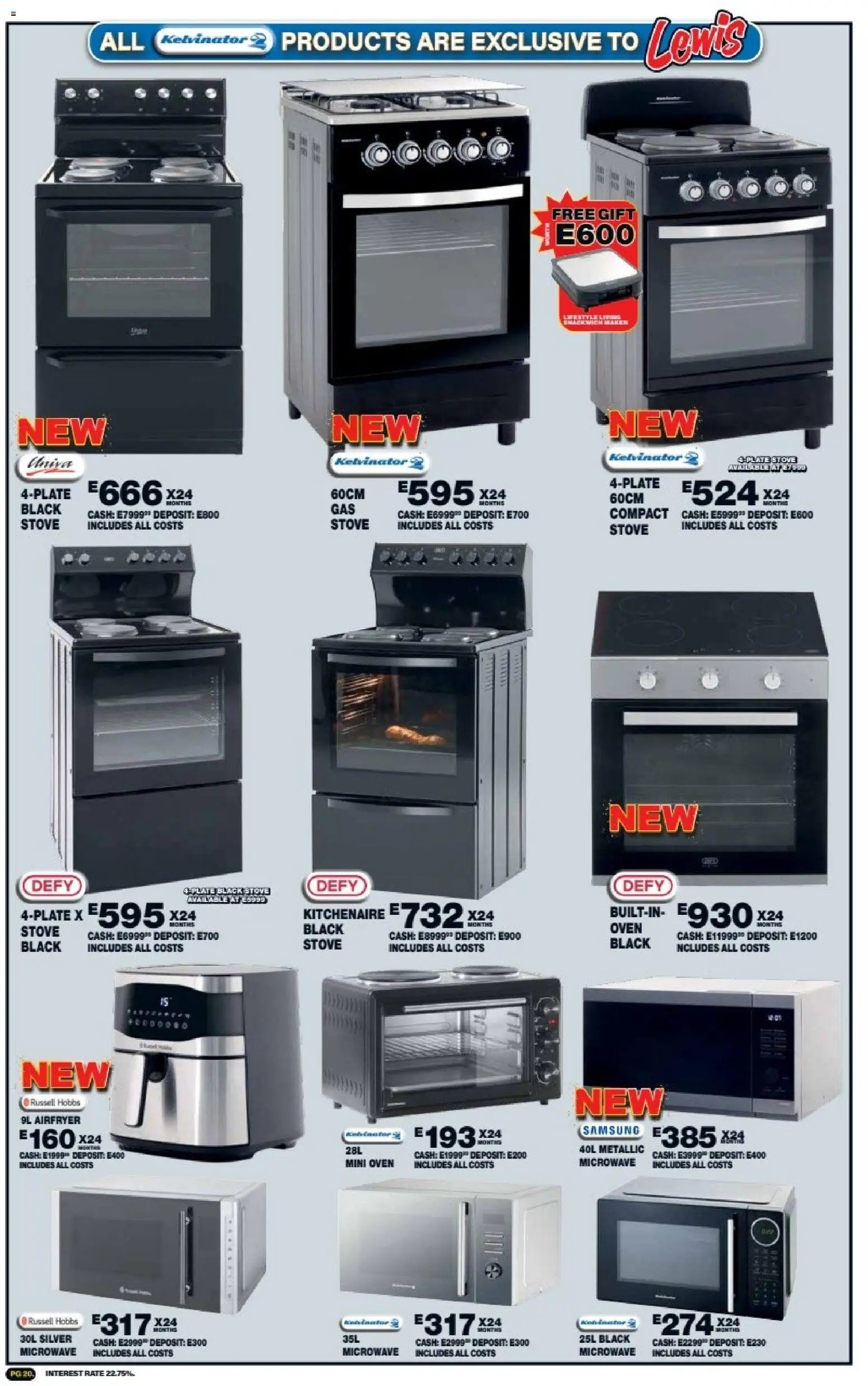 Lewis Stores Eswatini Brochure