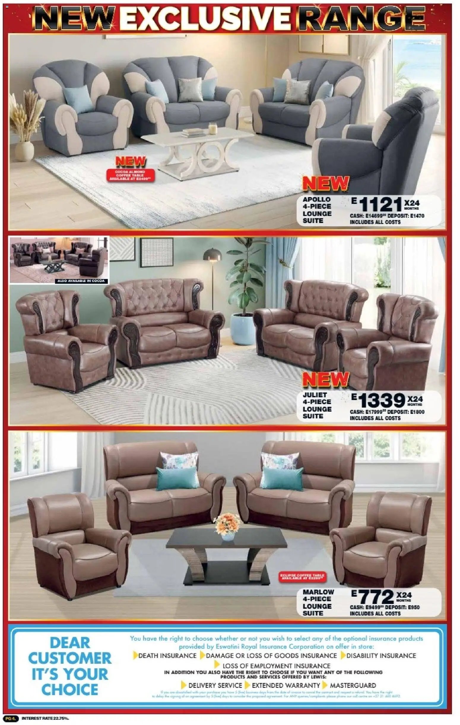 Lewis Stores Eswatini Brochure