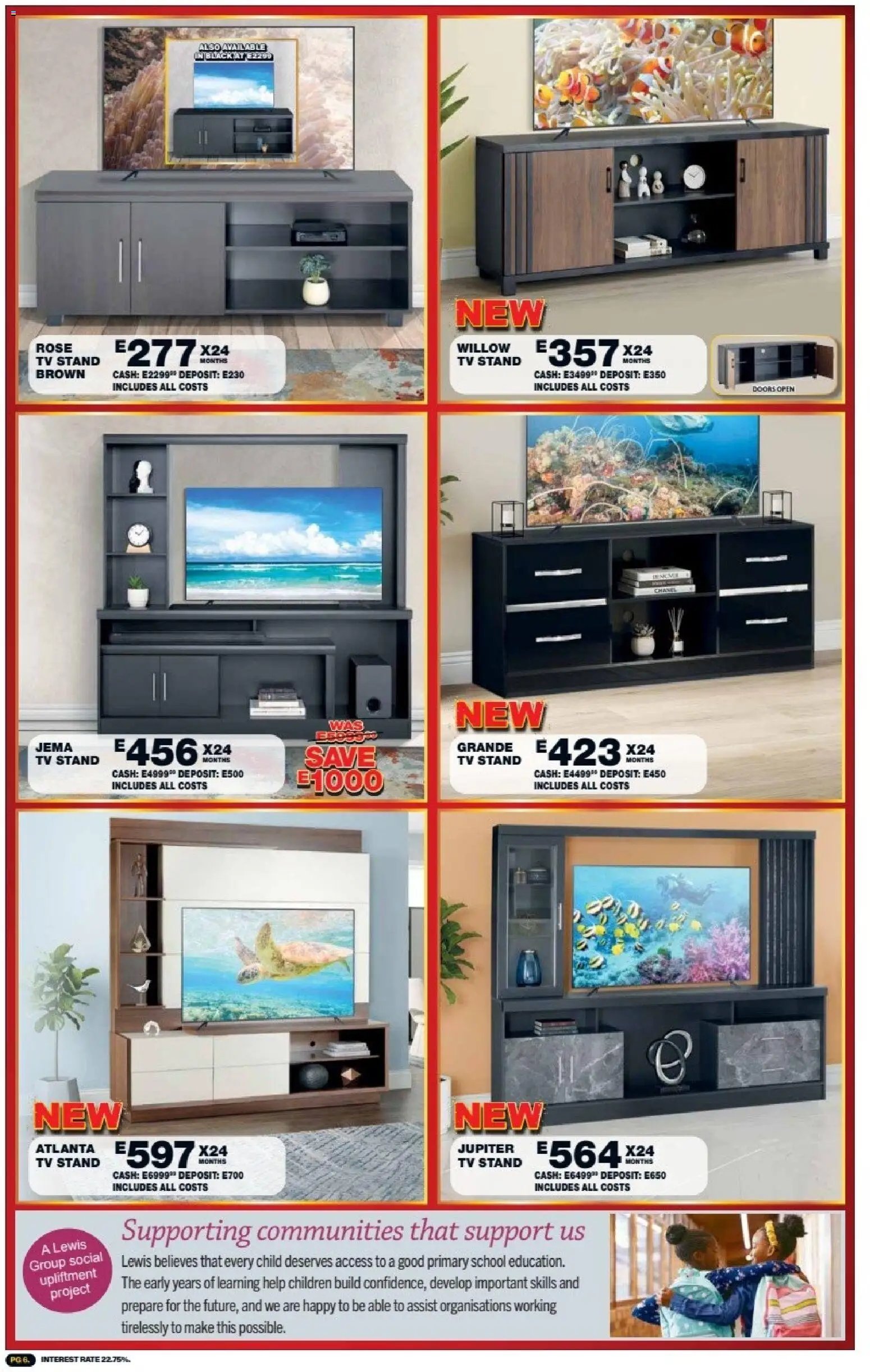Lewis Stores Eswatini Brochure