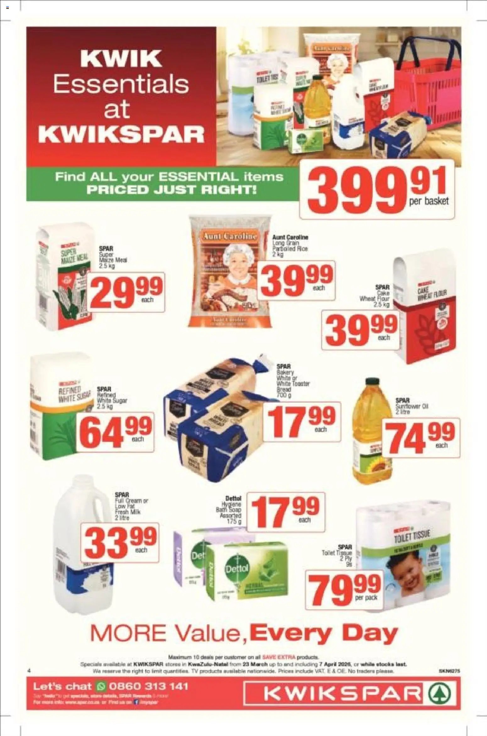 KWIKSPAR KwaZulu-Natal - Weekly Specials (2026-03-23 - 2026-04-07) | 4