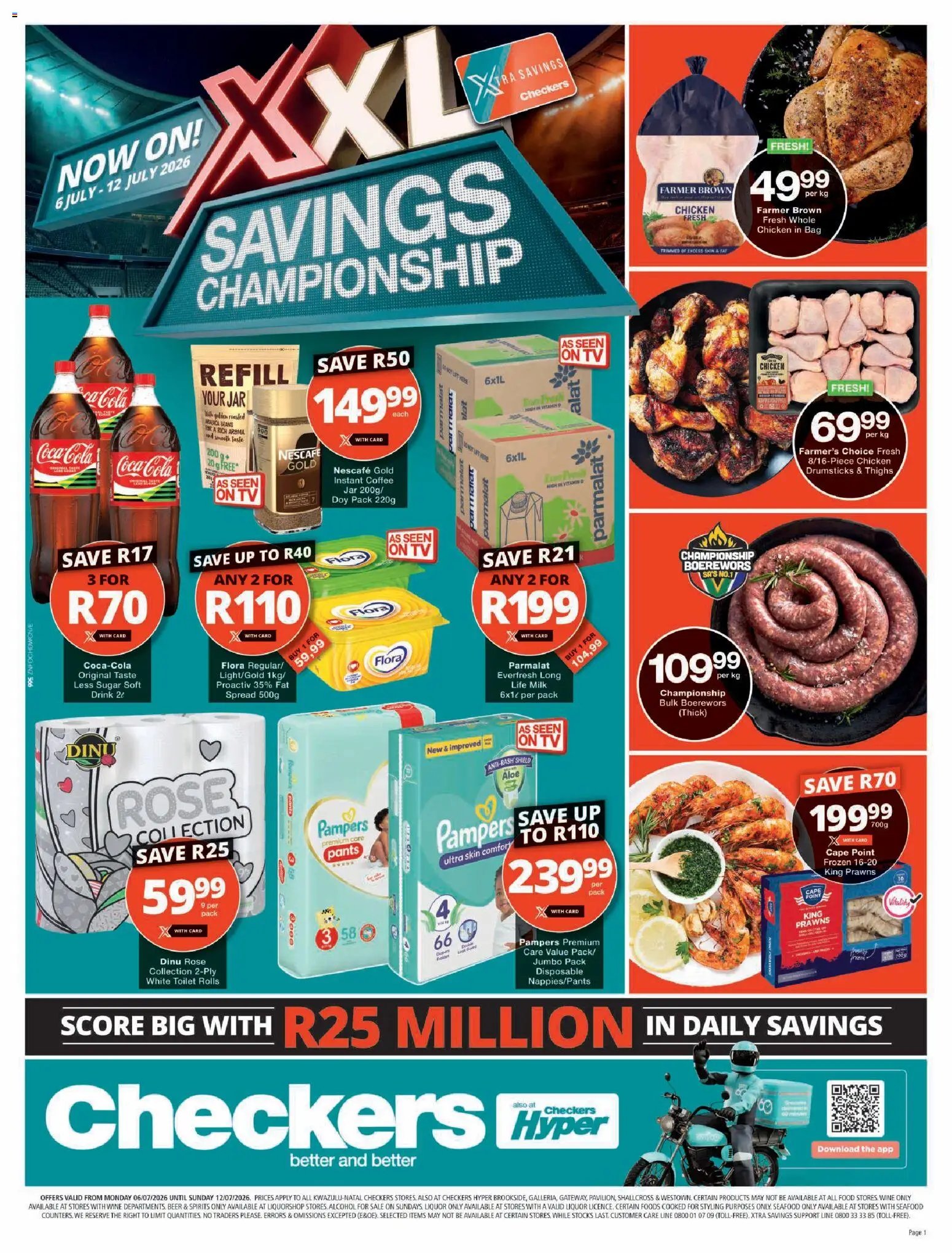 Checkers - Kwazulu Natal - XXL Savings Promotion Week 5