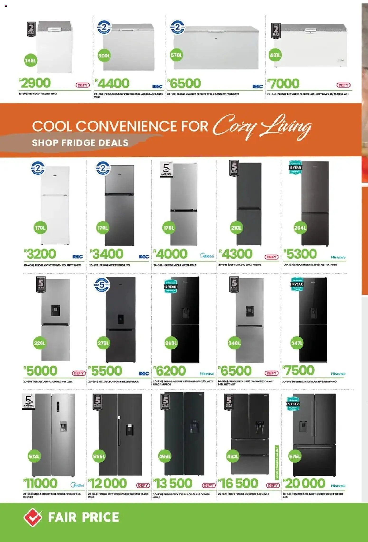 Fair Price Catalogue