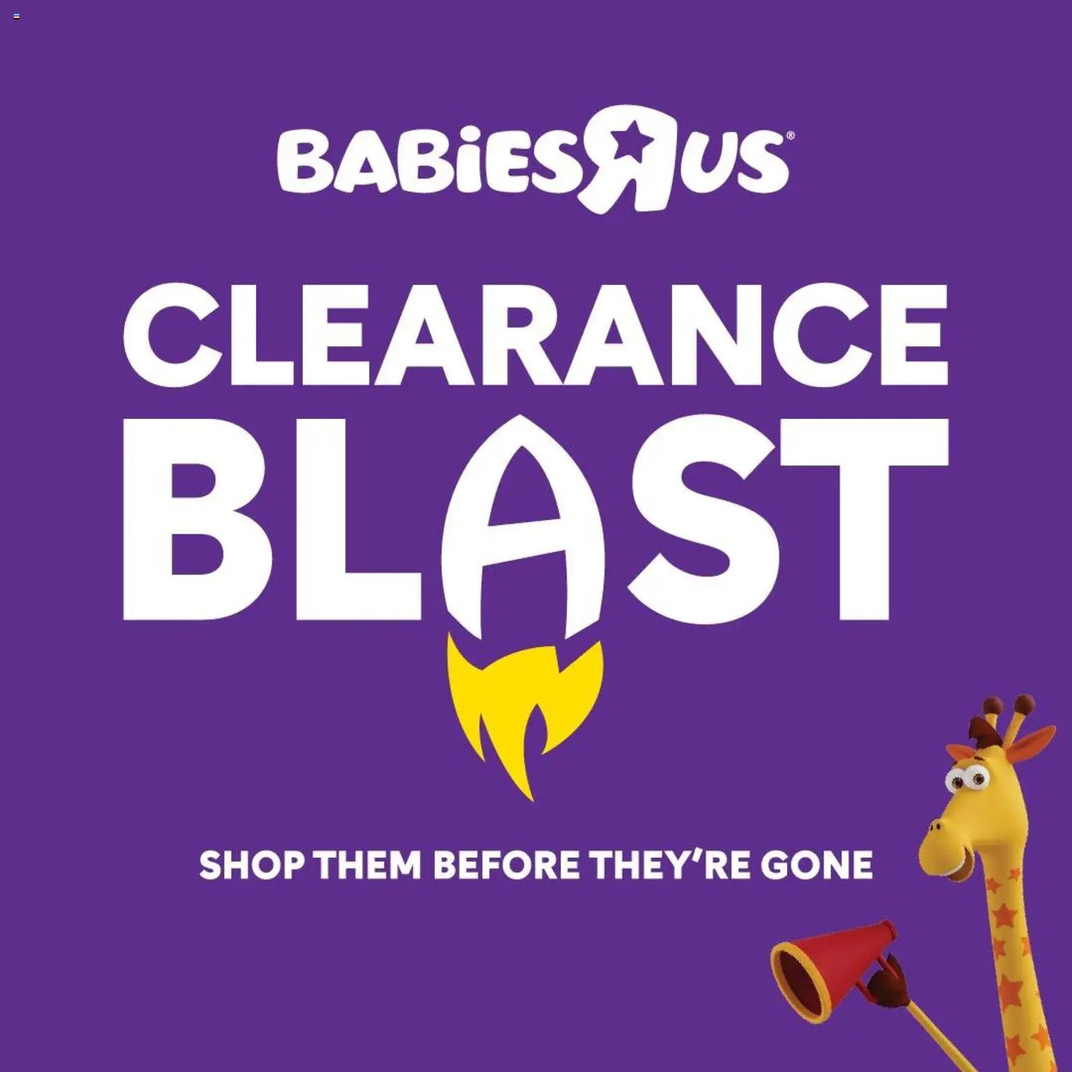 Babies R Us Clearance Blast (2026-01-09 - 2026-02-01) | 1