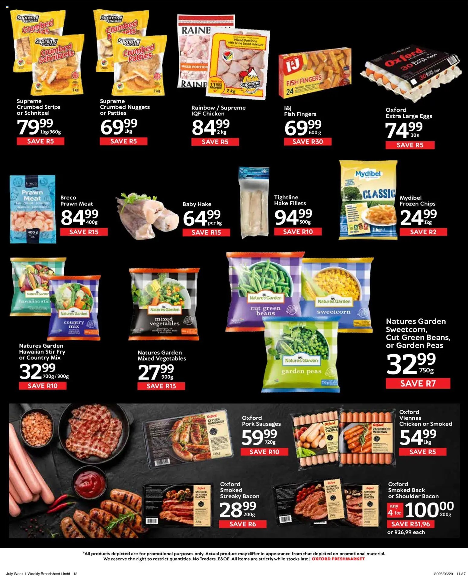 Oxford Freshmarket Specials