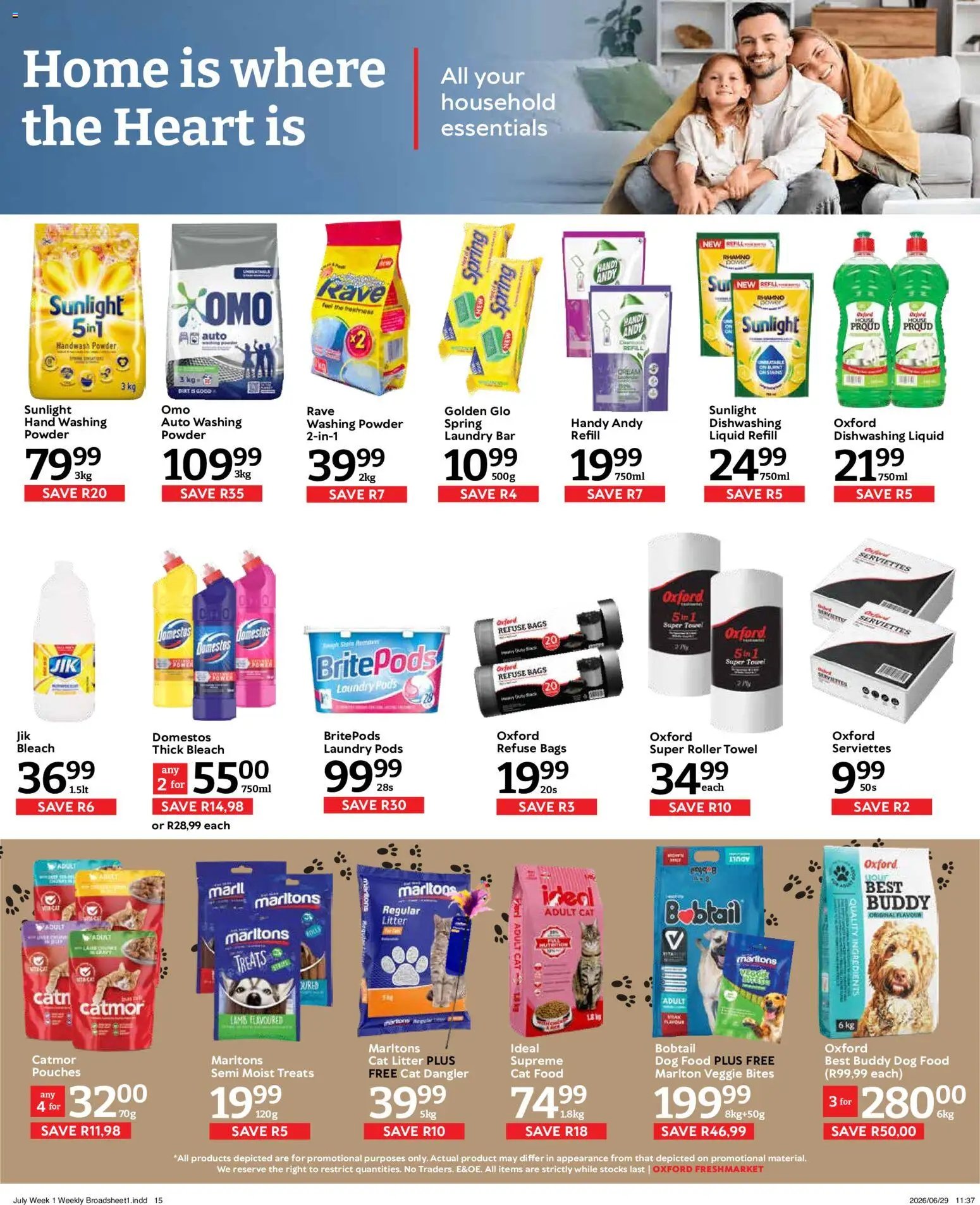 Oxford Freshmarket Specials