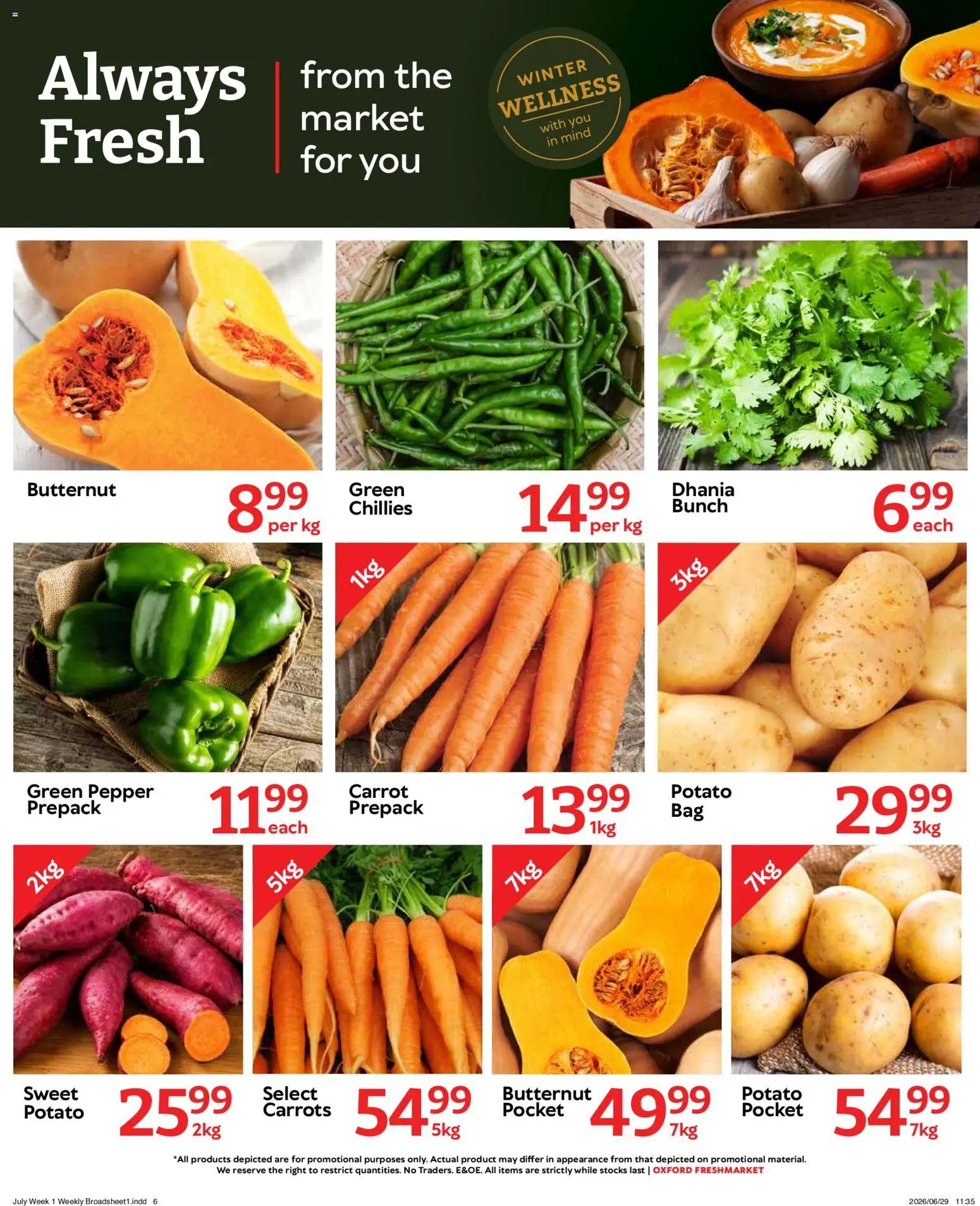 Oxford Freshmarket Specials