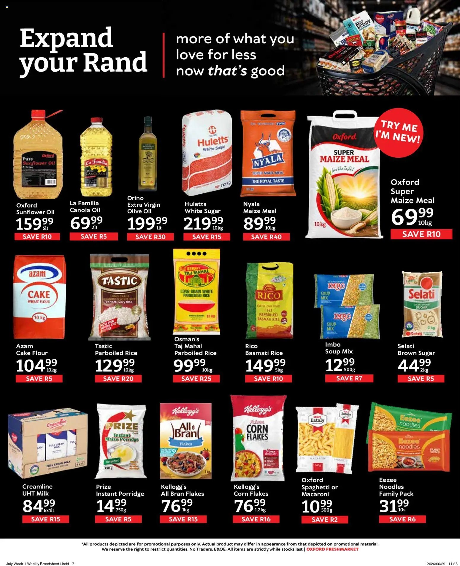 Oxford Freshmarket Specials