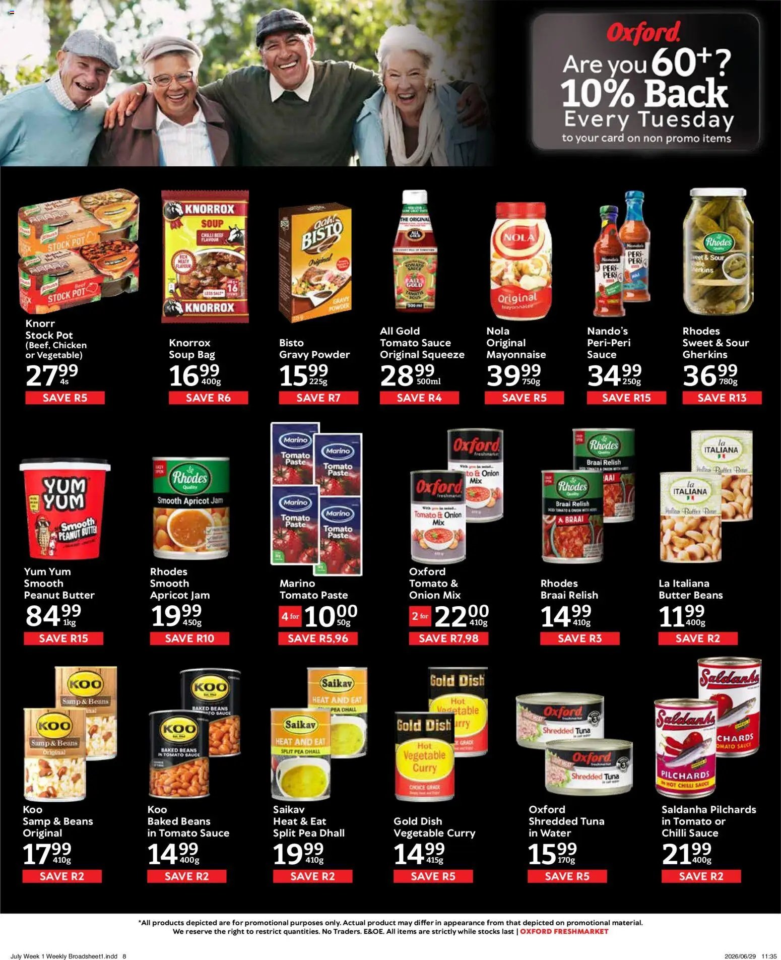Oxford Freshmarket Specials