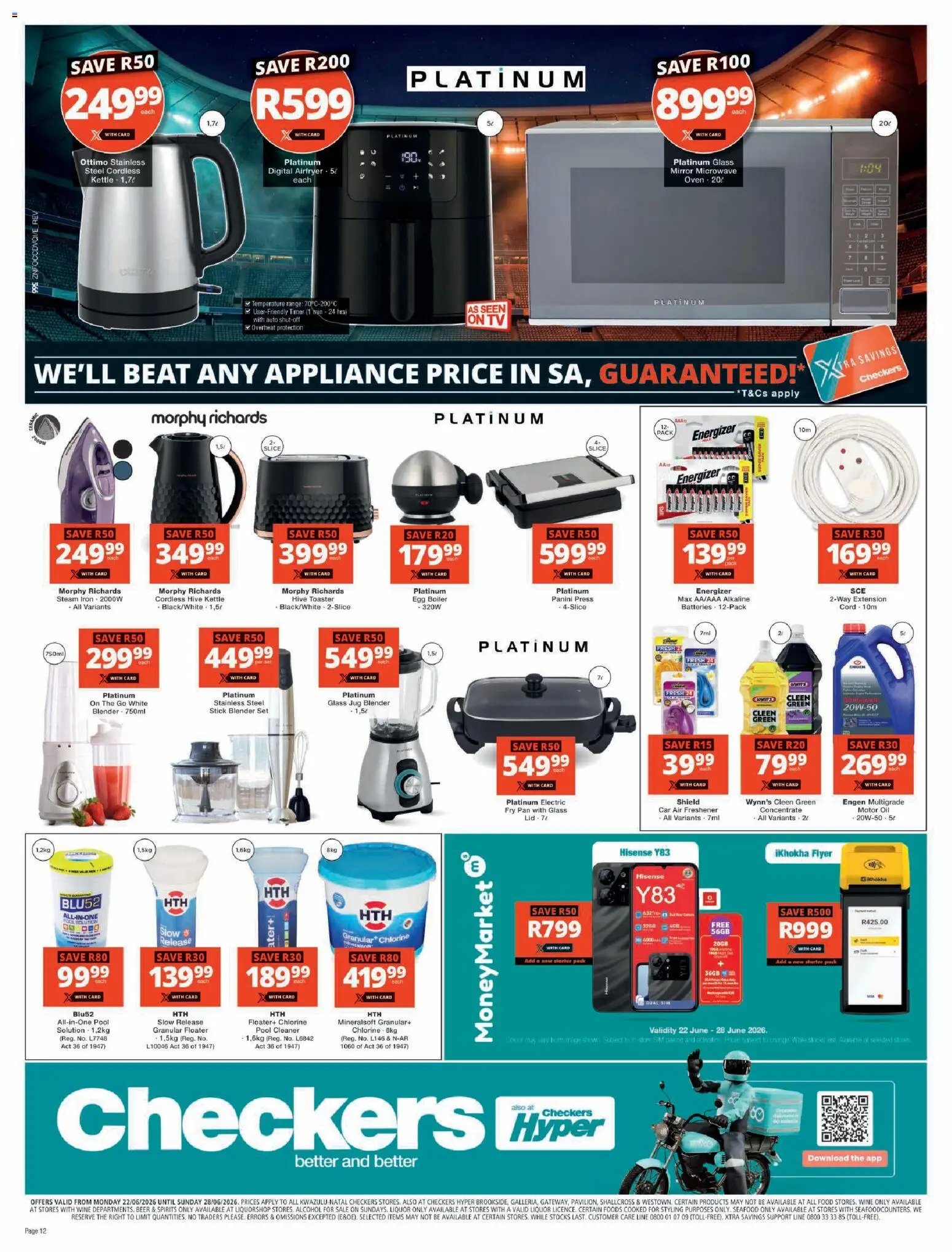 Checkers Specials