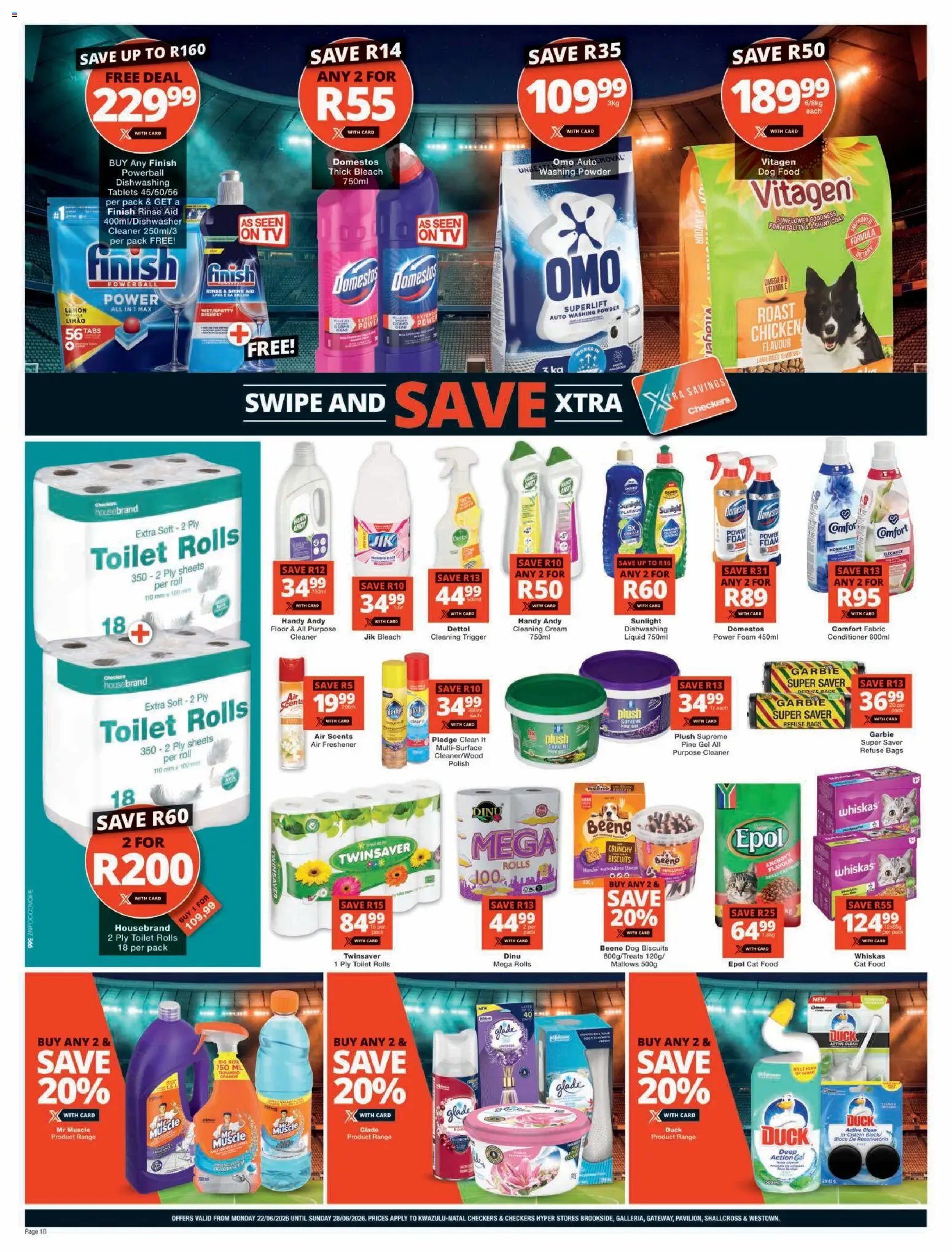 Checkers Specials