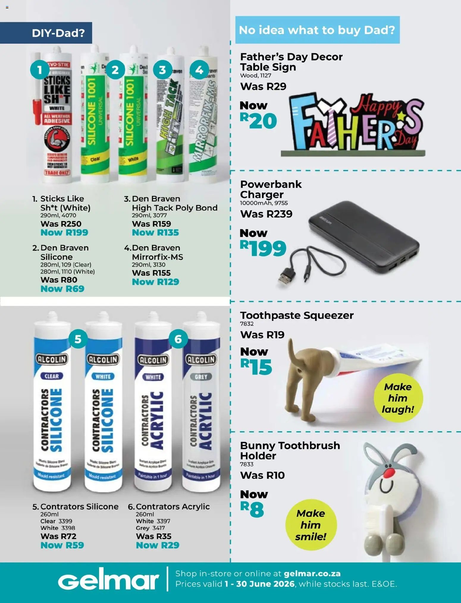 Gelmar Specials