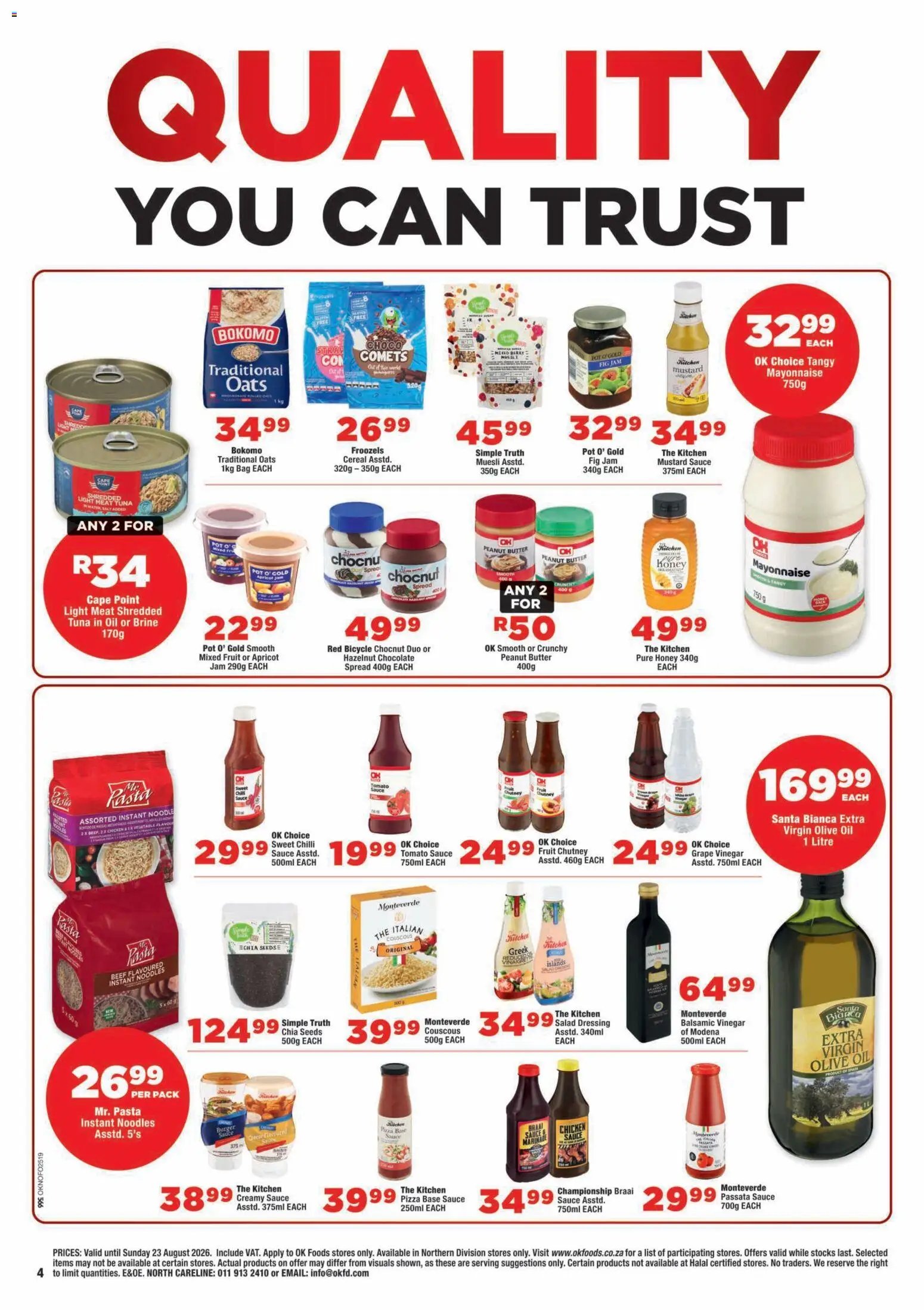 OK Foods - Gauteng - Specials