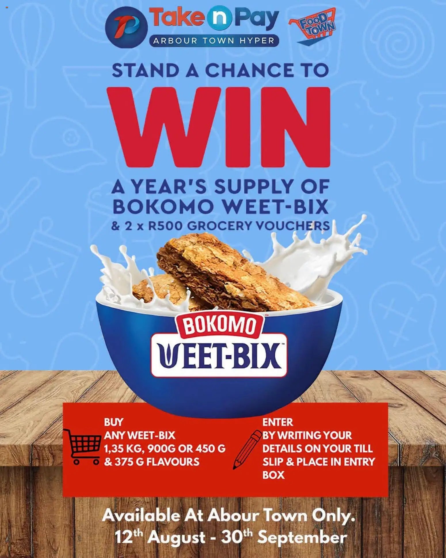 Take n Pay Bokomo Weet-Bix promo